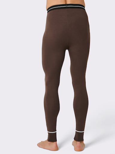 wäschepur men Hose lang - schoko