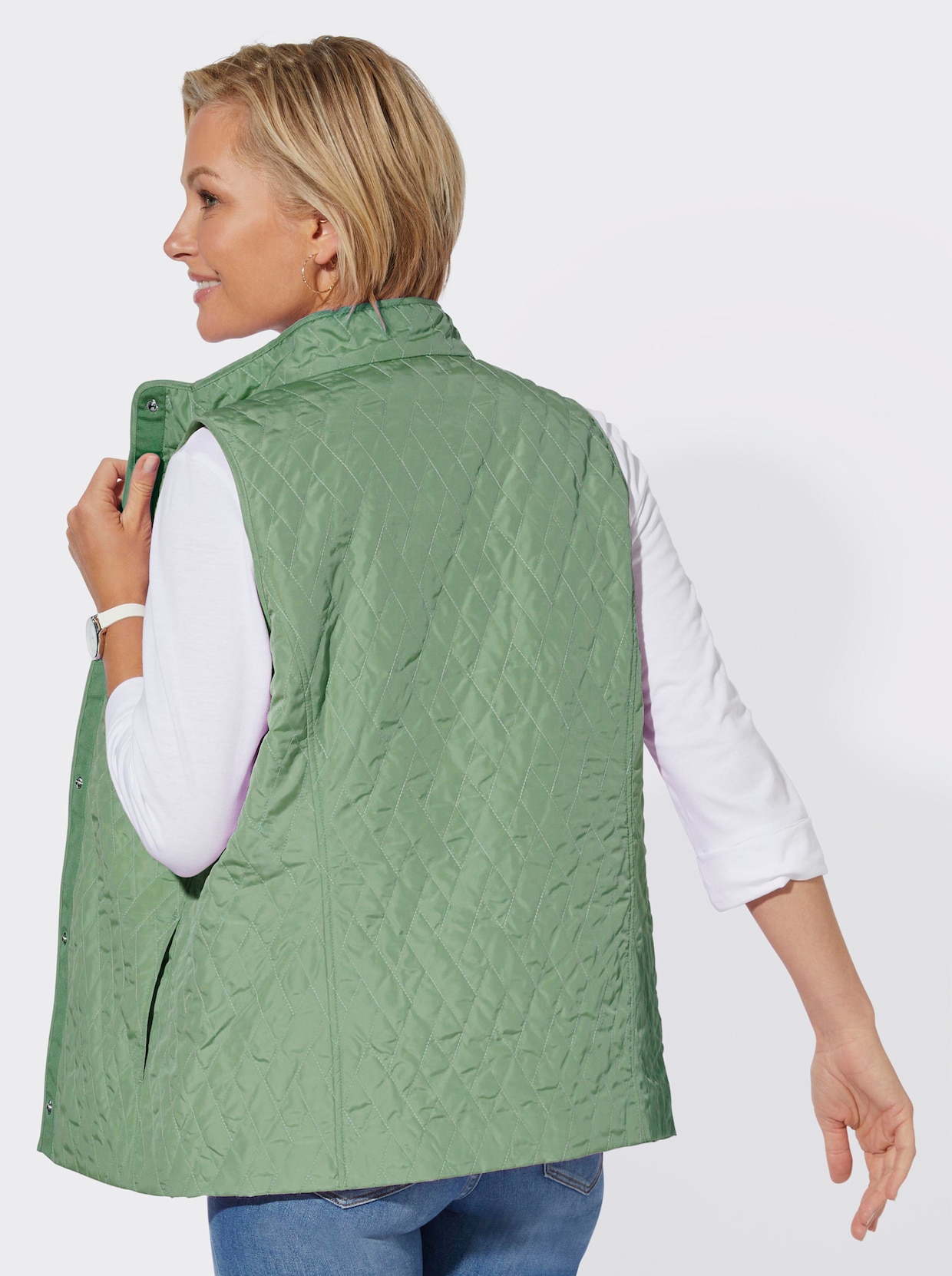 Gilet - eucalyptus