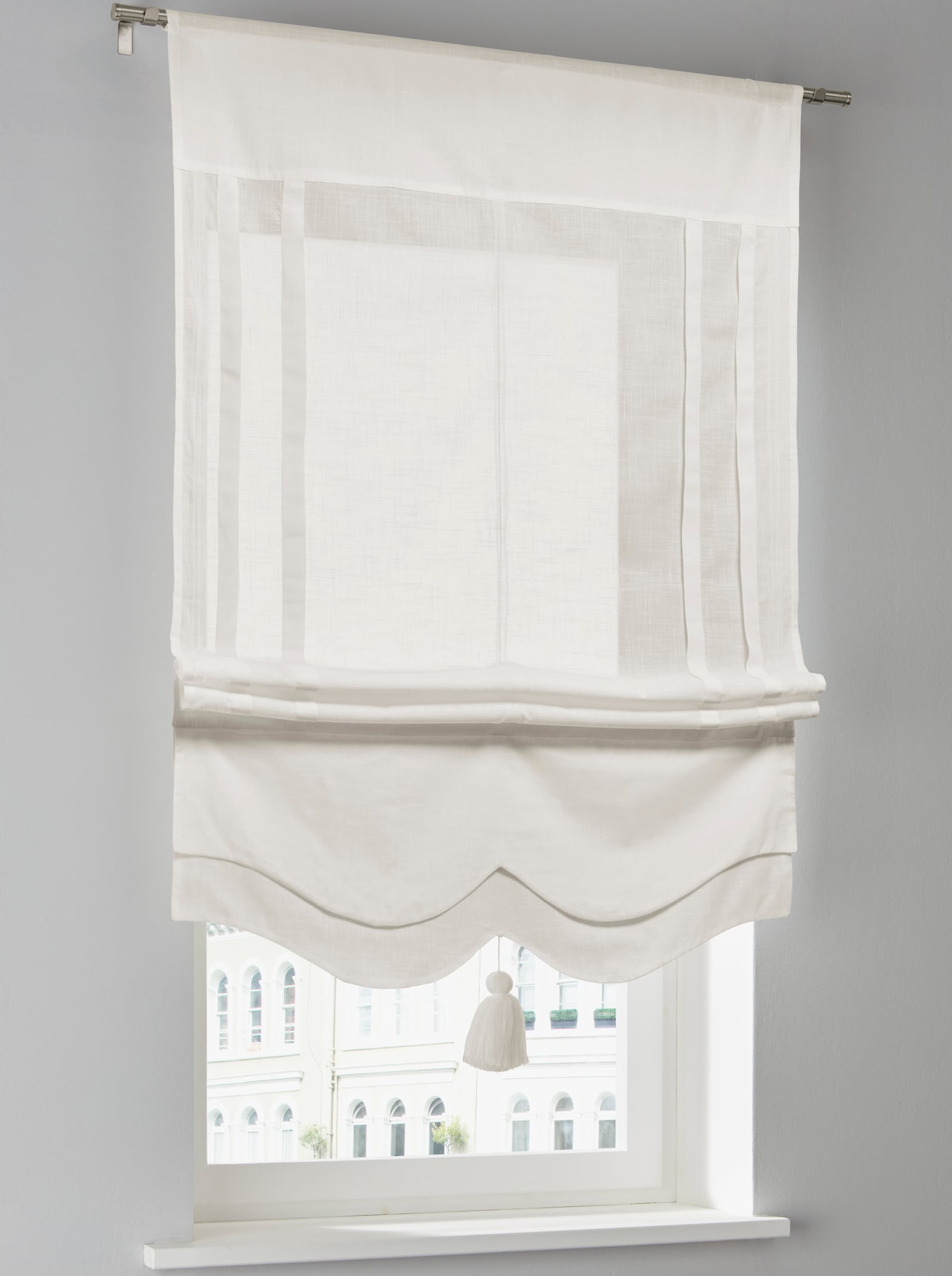 heine home Raffrollo - offwhite