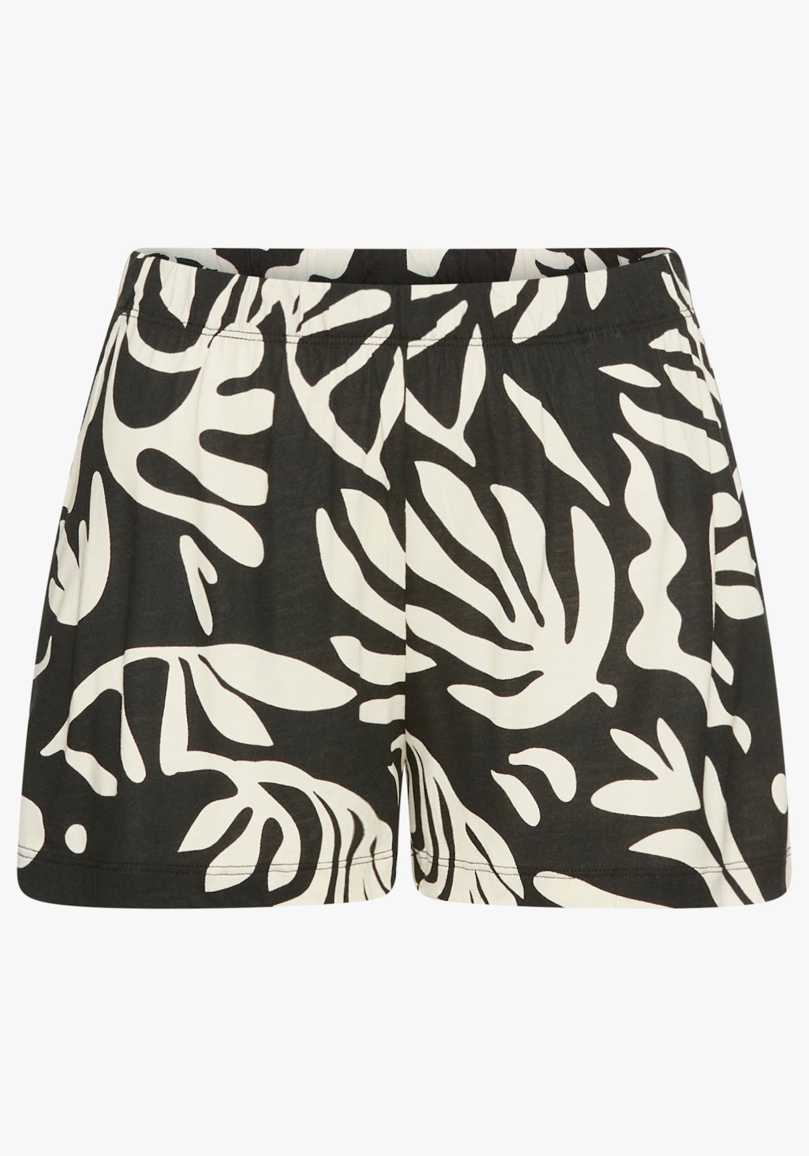 French Connection Pyjama court - noir/noir imprimé