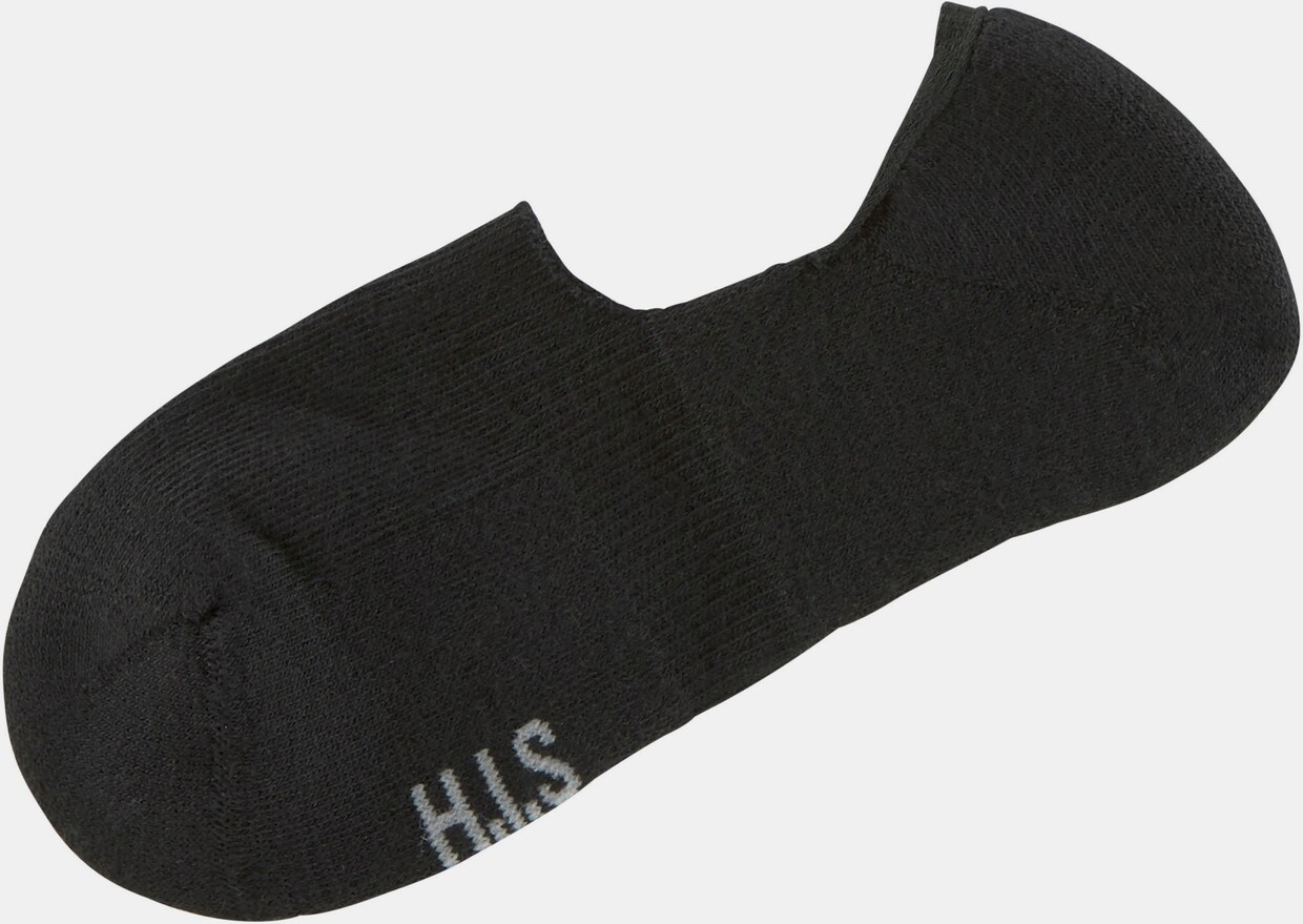 H.I.S Füßlinge - 6x schwarz
