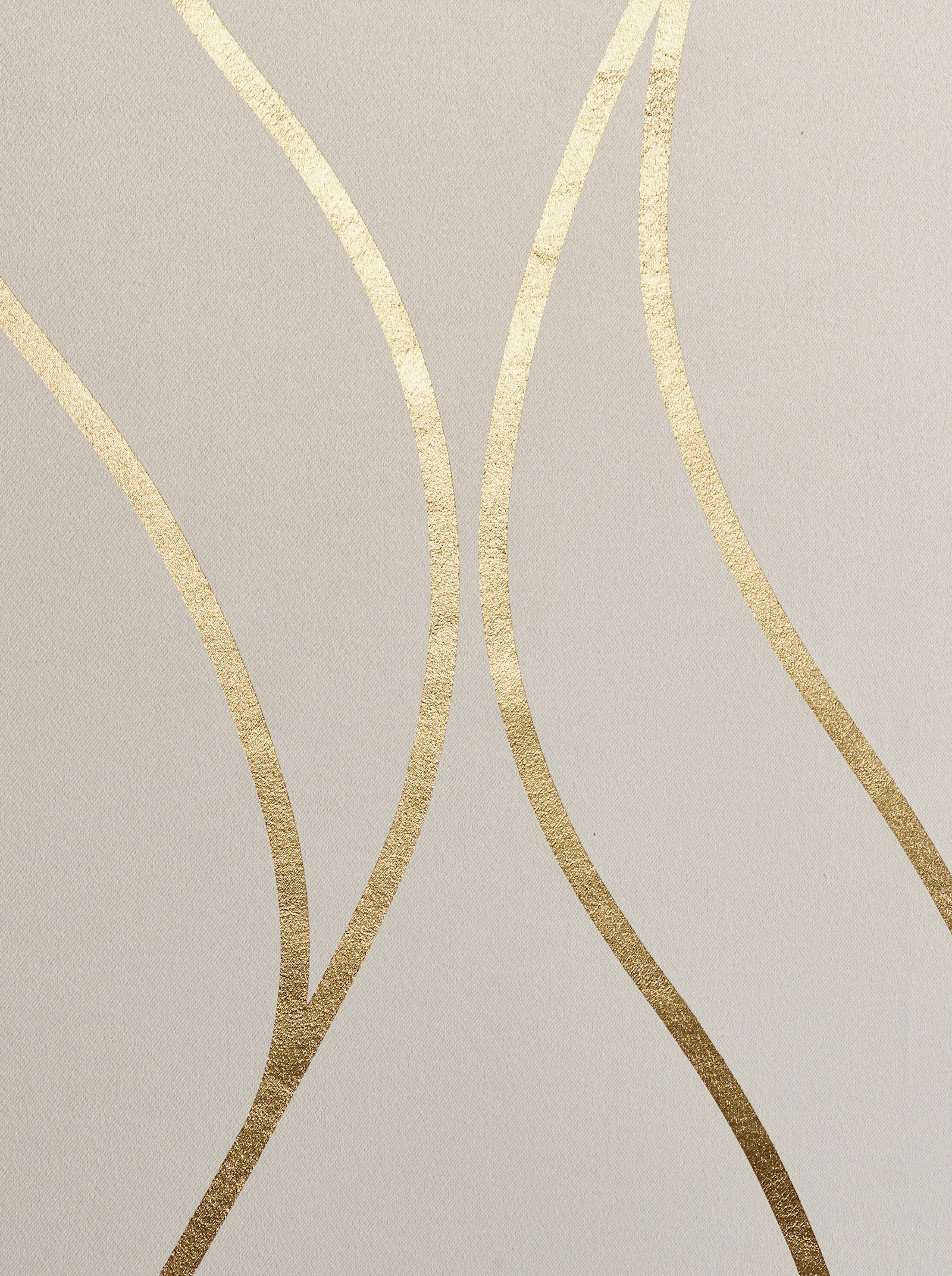 heine home Verdunklungsschal - beige-goldfarben