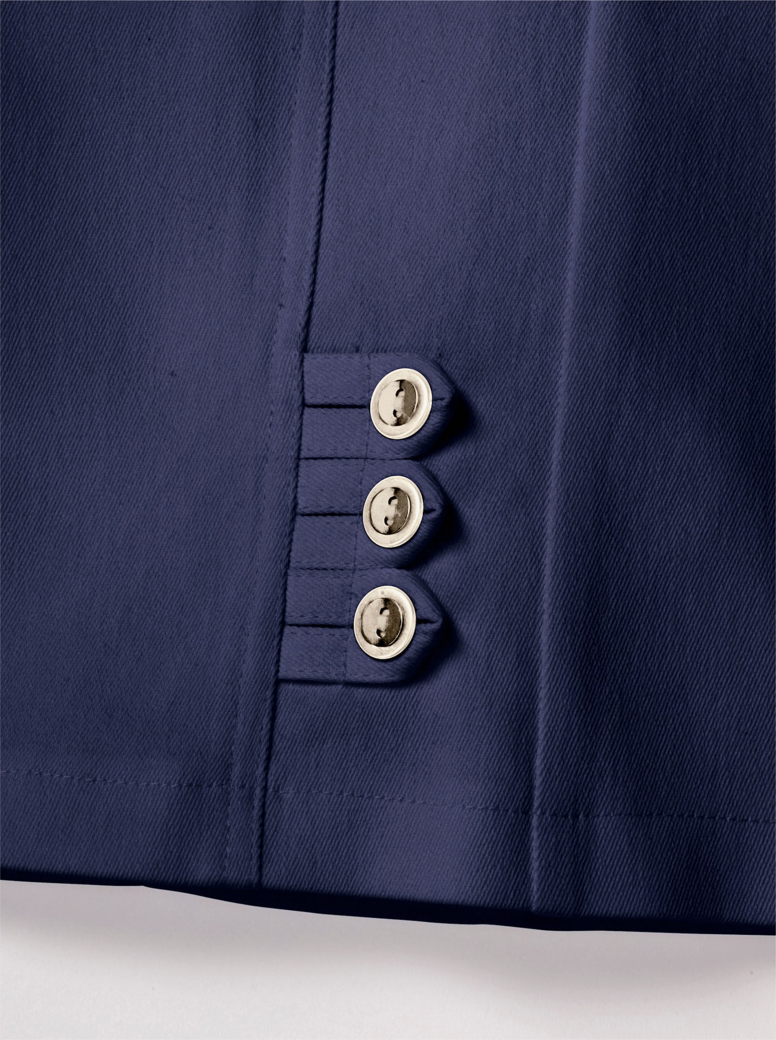 7/8-jeans met siertrensje aan de boord - blue-stonewashed