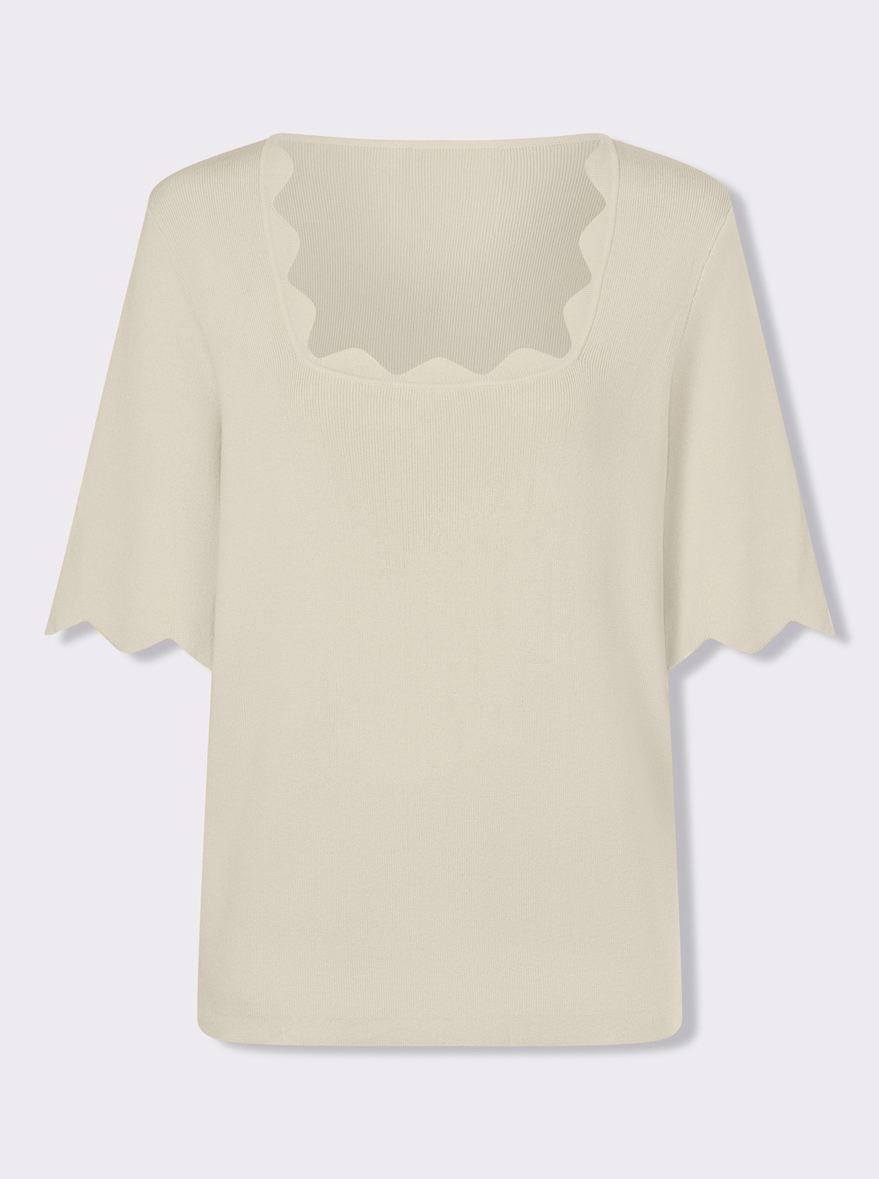 heine Feinstrickpullover - champagner