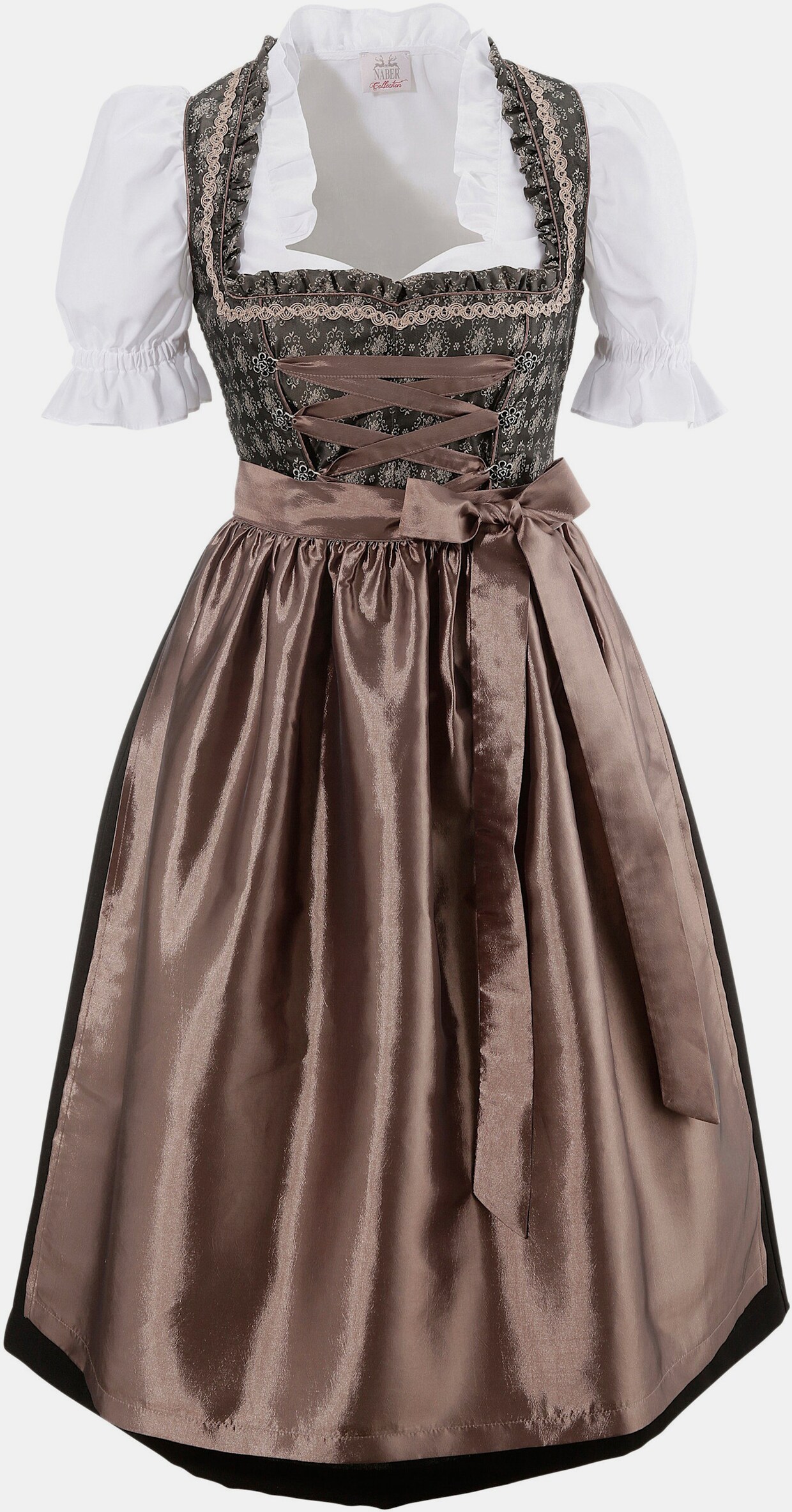 Naber Collection Dirndl - taupe