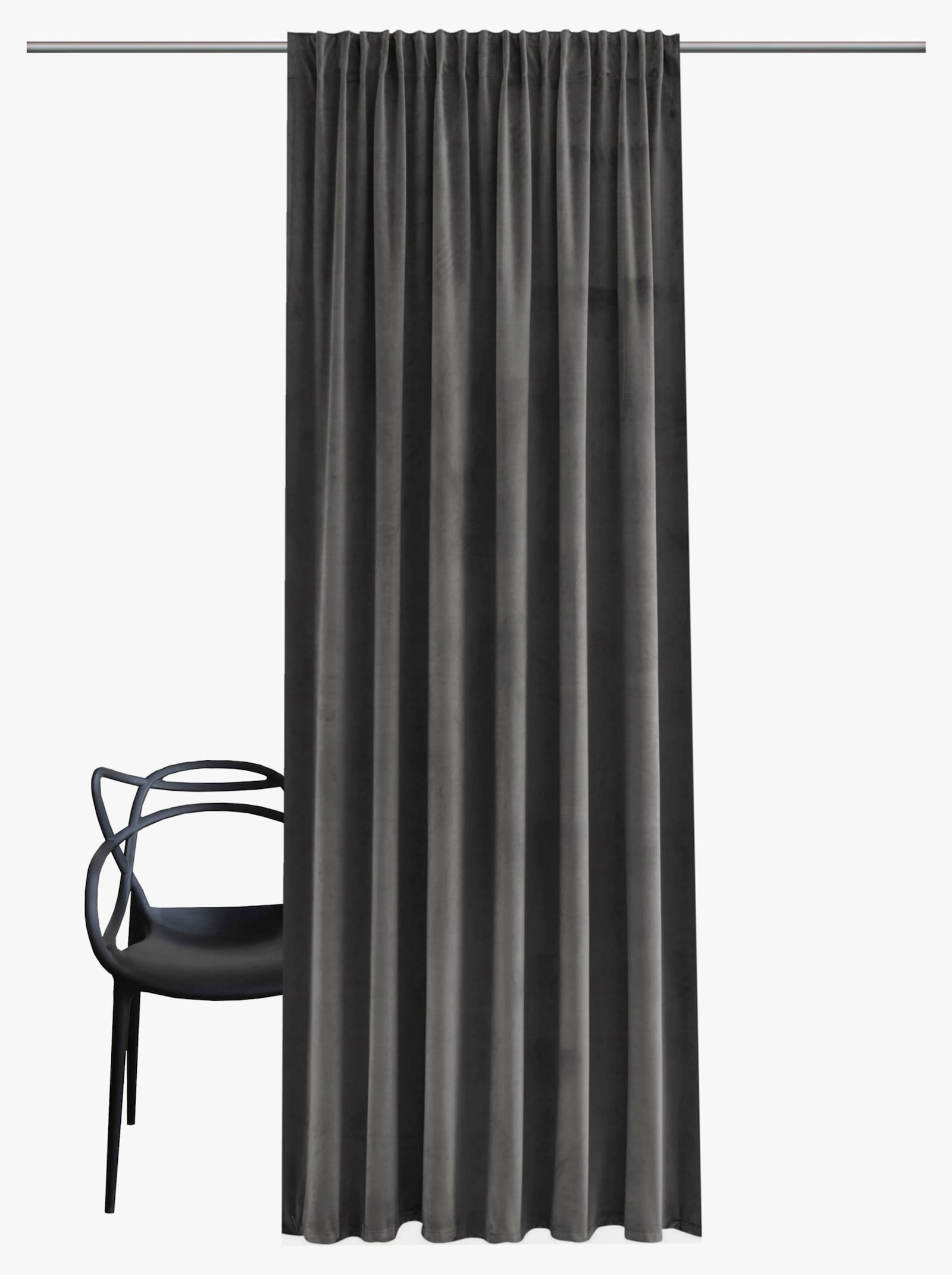 heine home Thermo-Vorhang - anthrazit