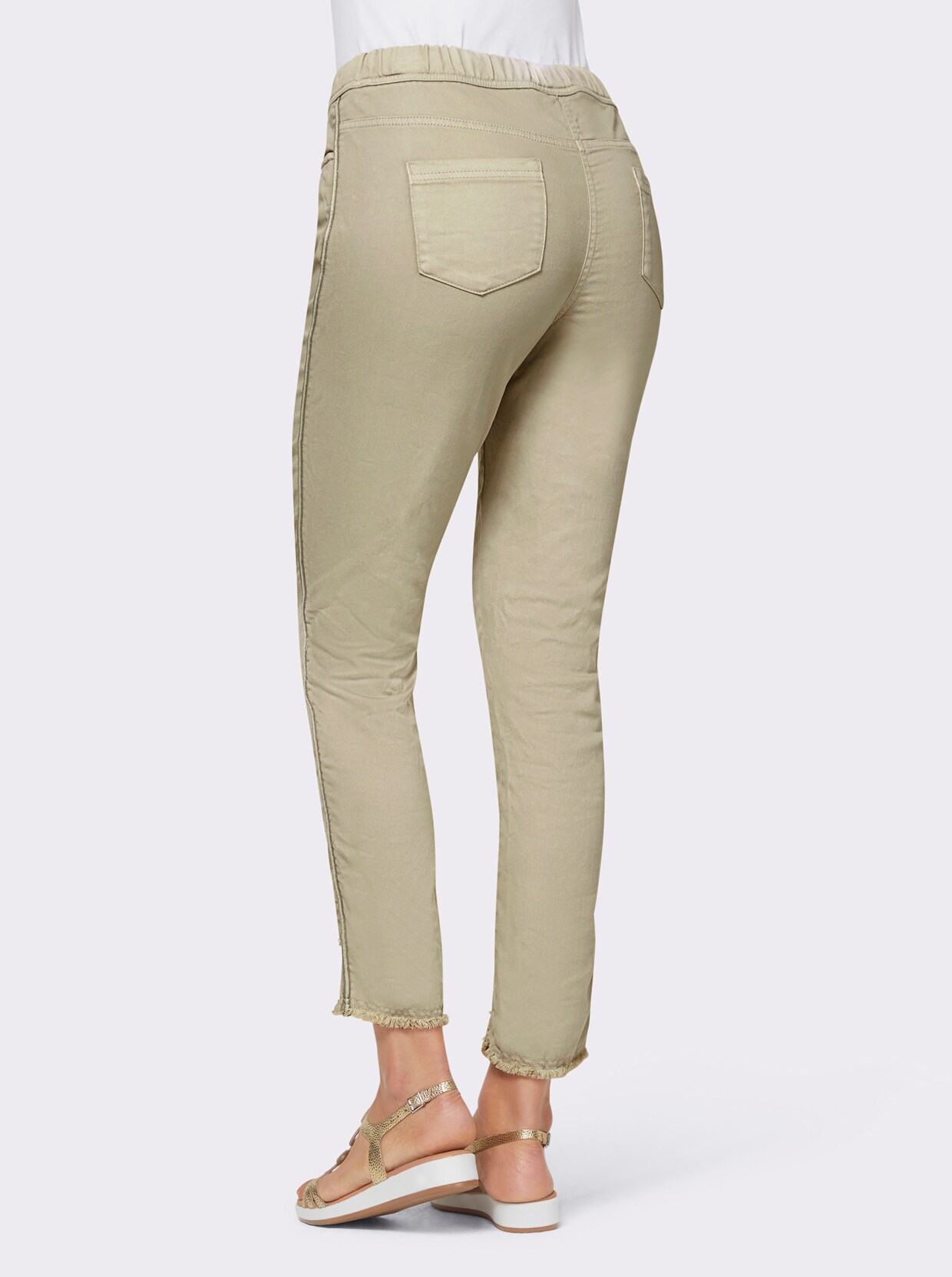 heine 7/8-broek - rietgroen