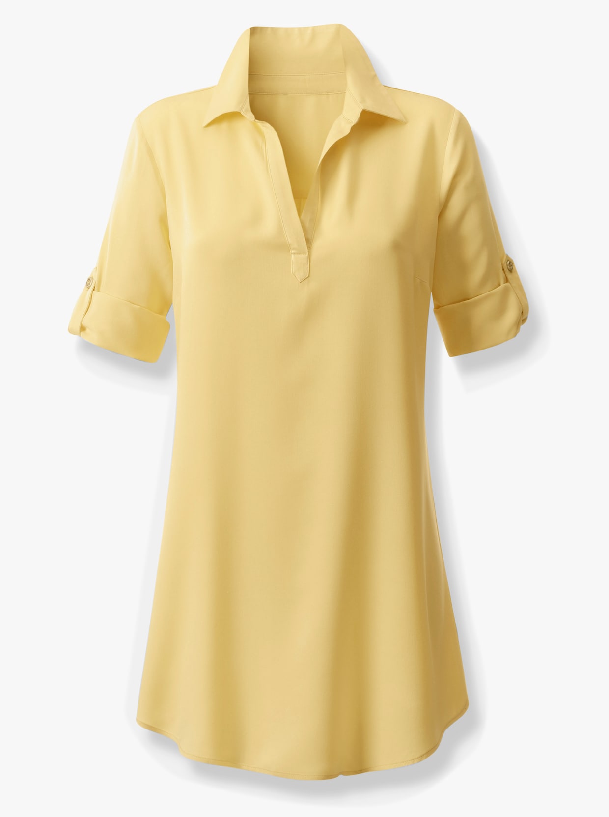 Longline blouse - citroen