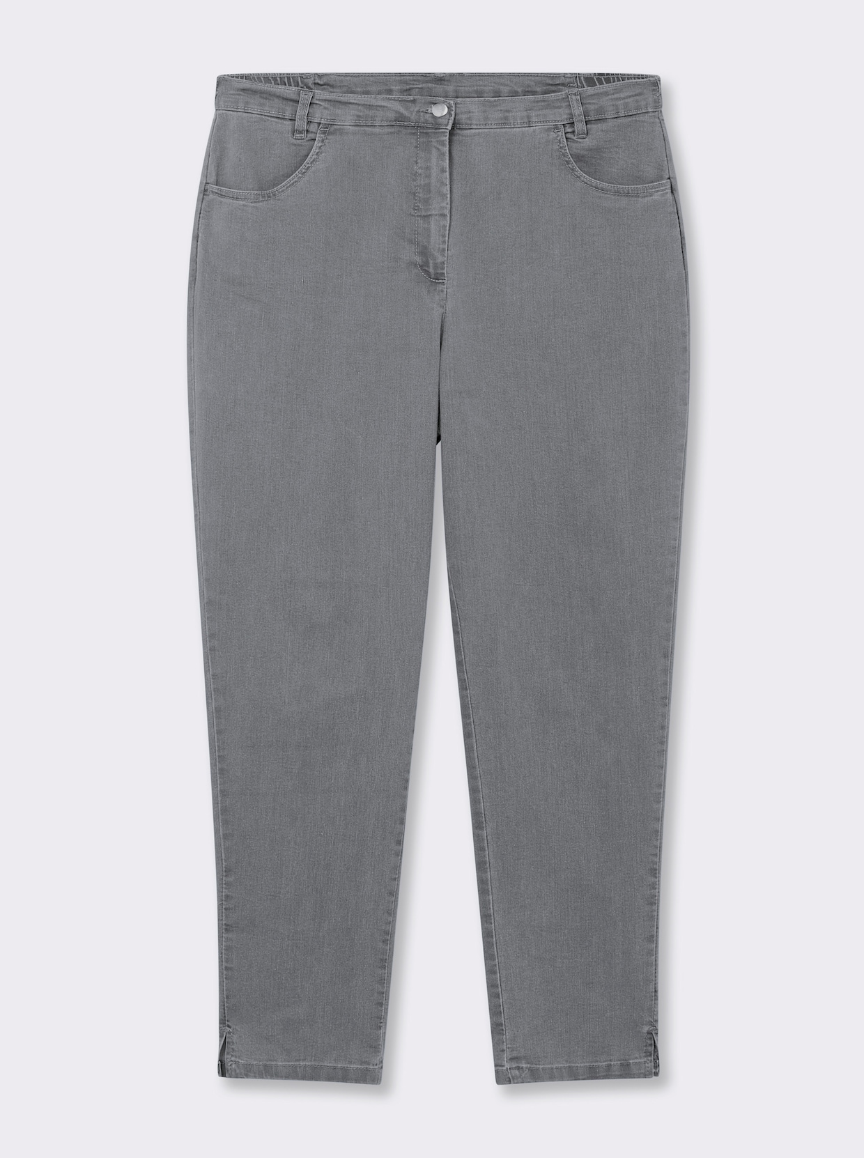 Jeans - grey-denim