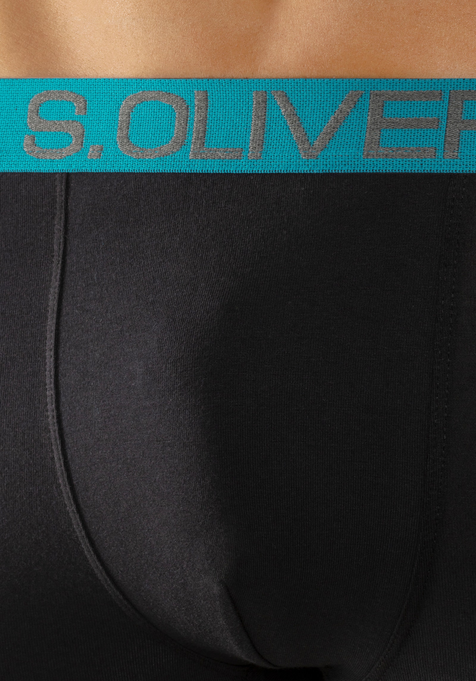 s.Oliver Boxer - schwarz-türkis / schwarz-hellblau / schwarz-marine / schwarz-royalblau