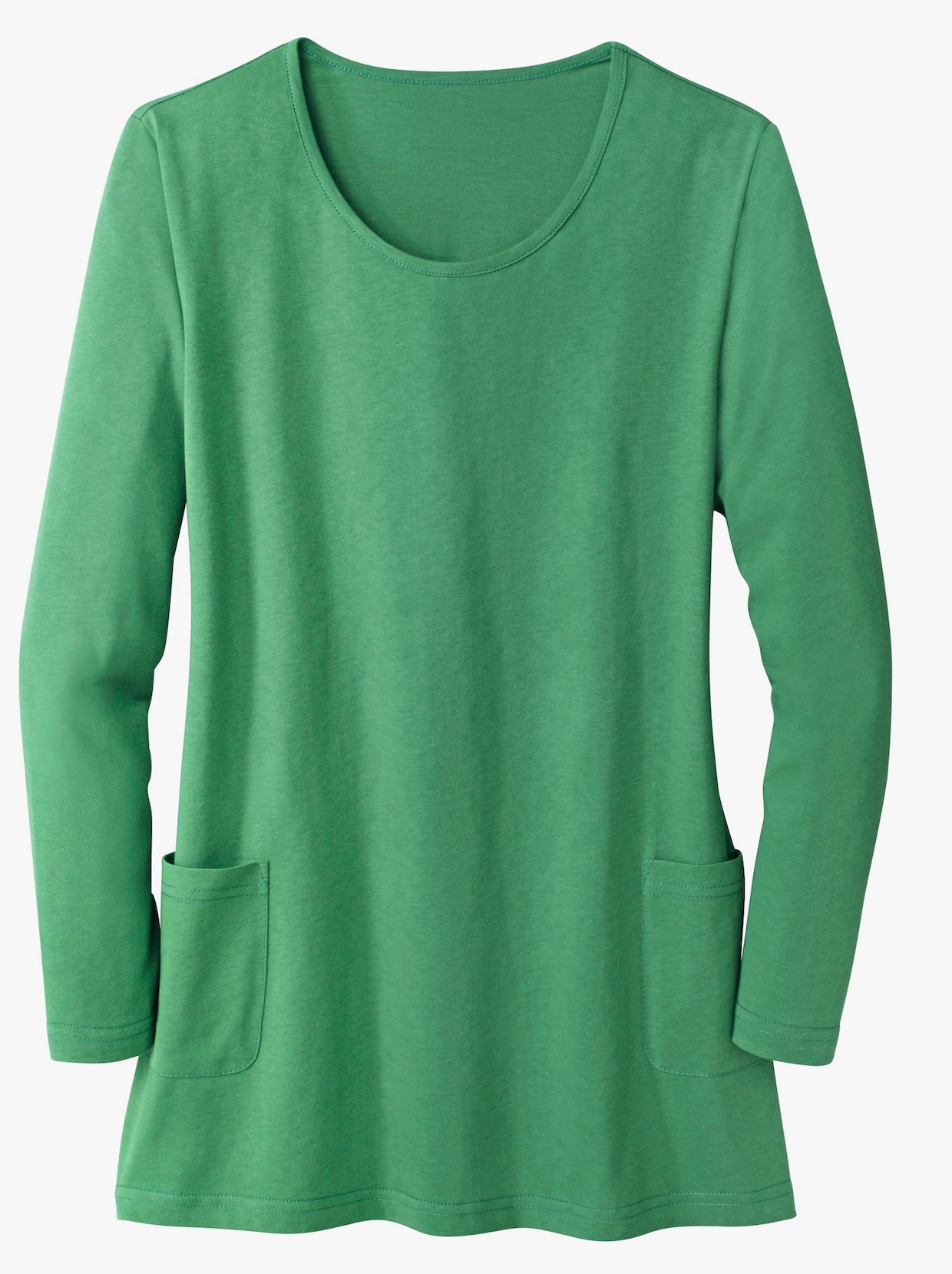 Lang shirt - groen