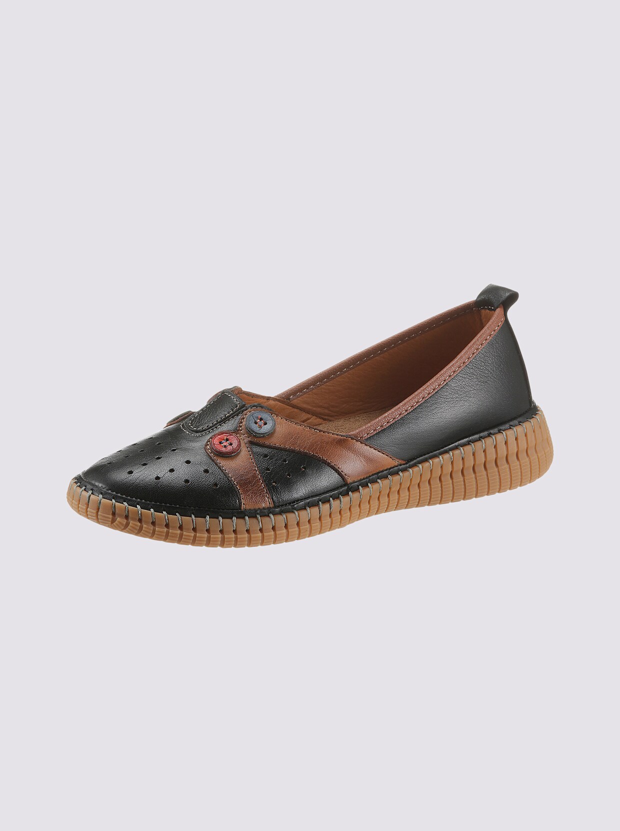 Gemini Slipper - schwarz