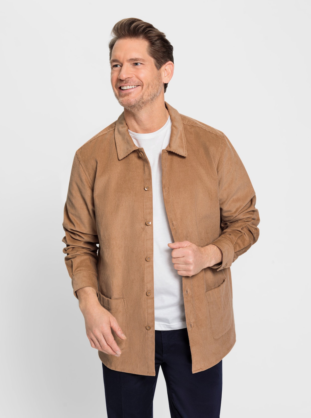 Catamaran Hemdjacke - camel