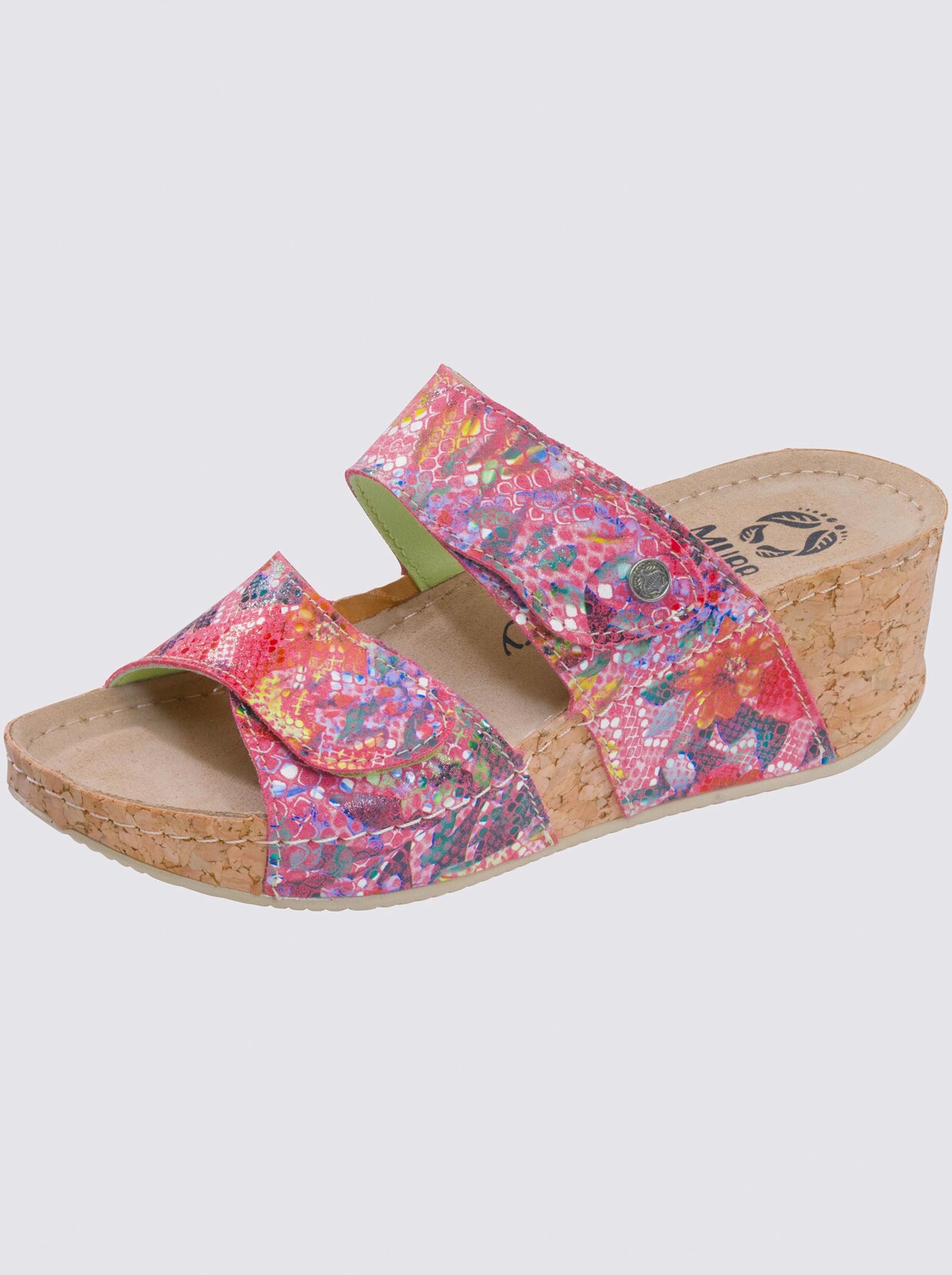 Mubb slippers - pink geprint