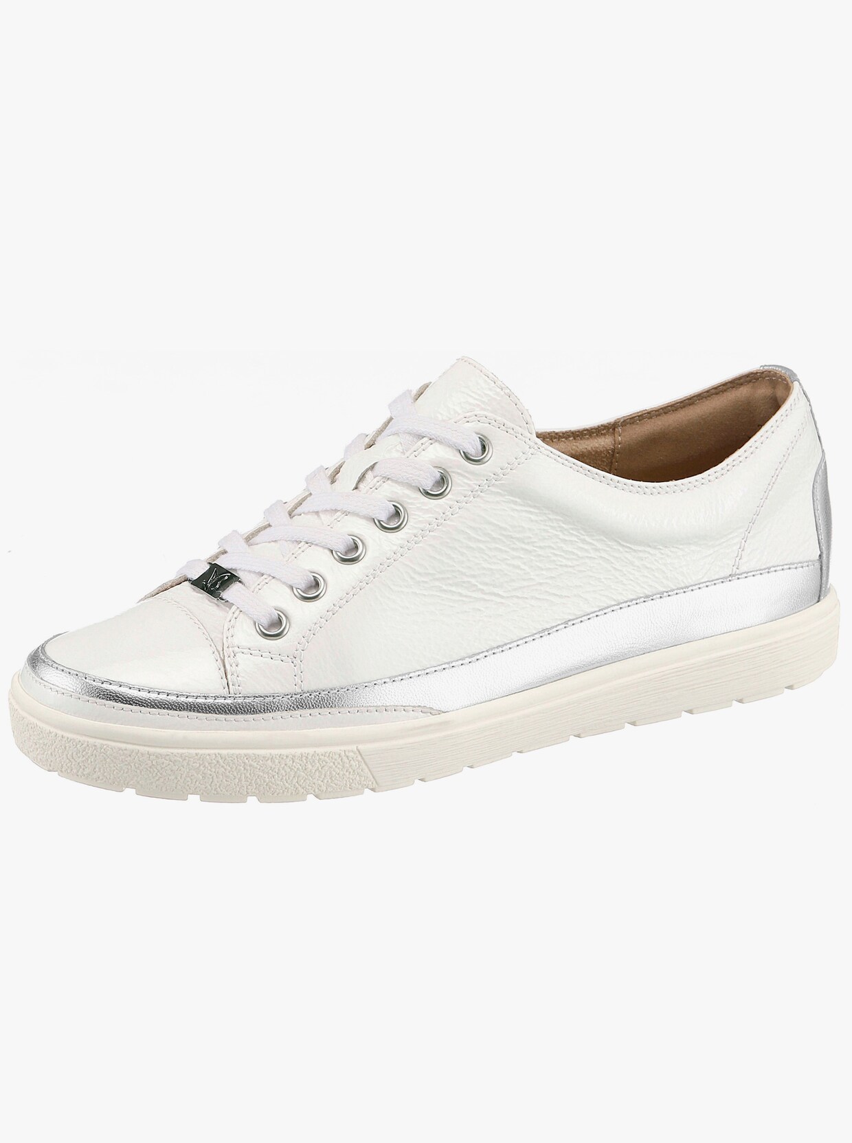 Caprice Schnürschuh - weiss