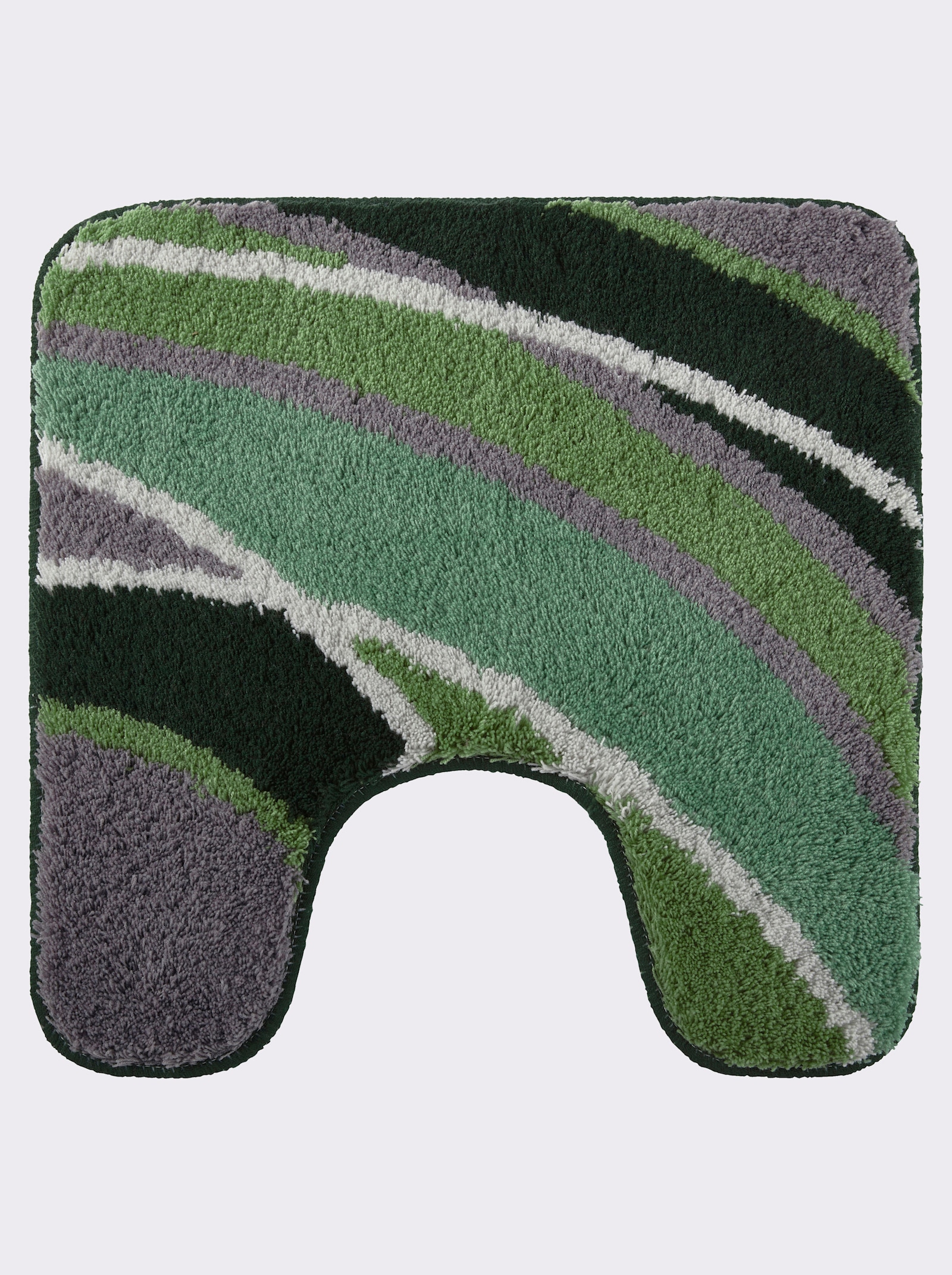 Hagemann Badematte - grau-eucalyptus