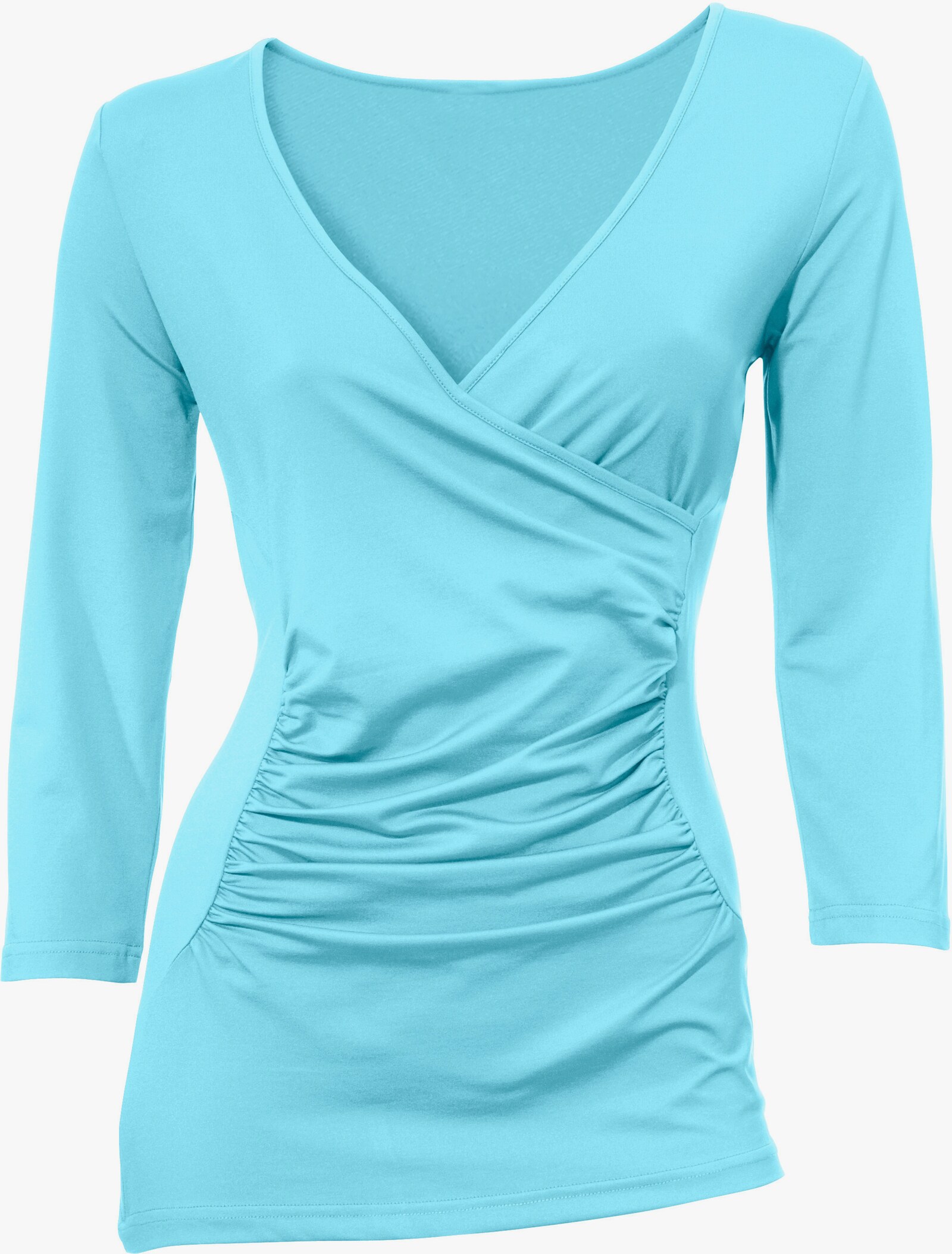 heine Wickelshirt in Tactel-Qualität - türkis