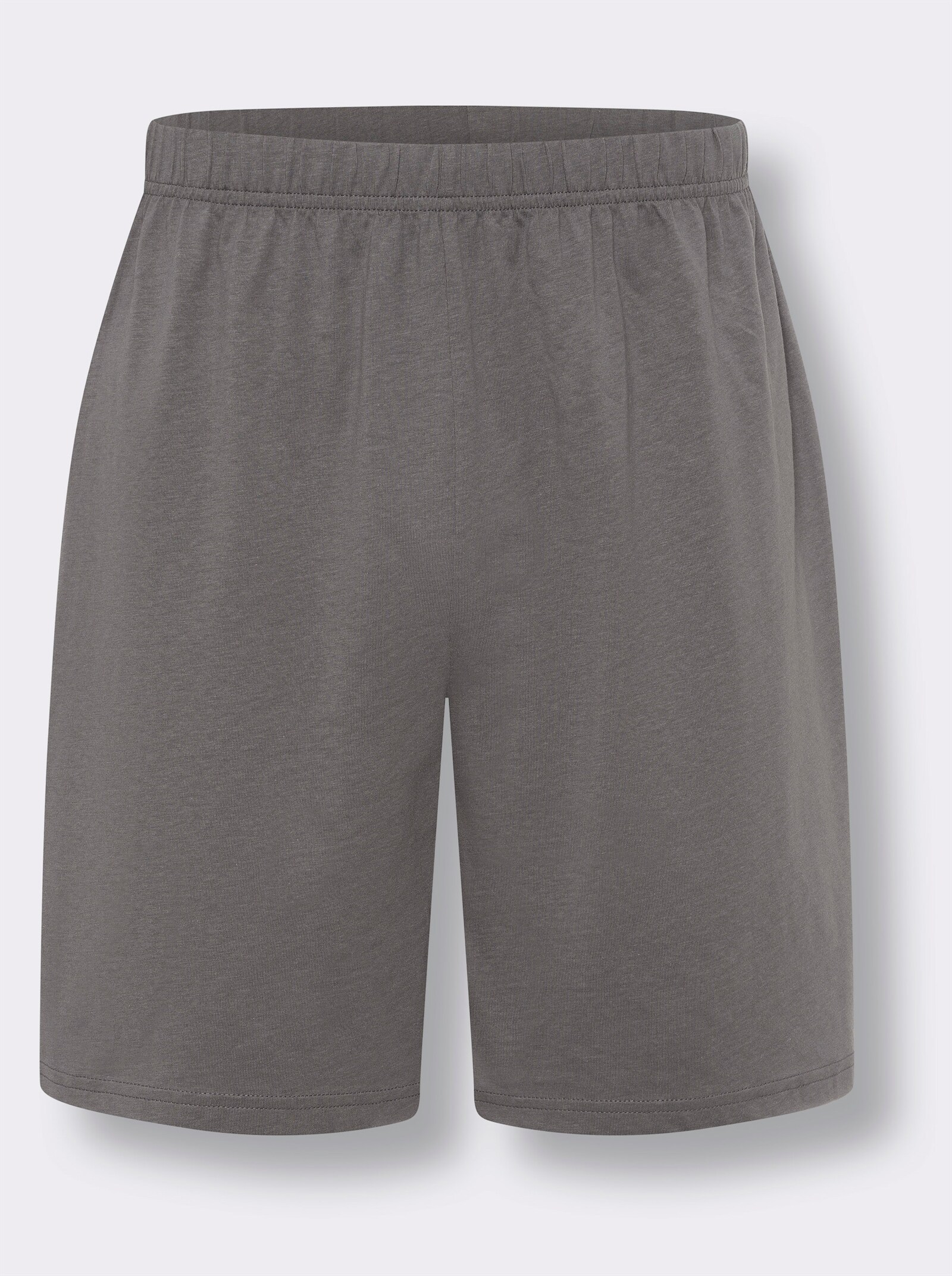 Krátké pyžamo s grafickým potiskem - tmavěčervená-antracitová