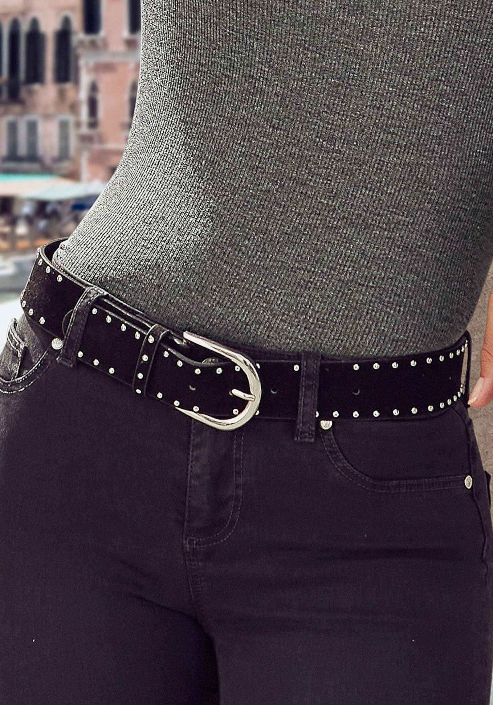 LASCANA Hüftgürtel - schwarz