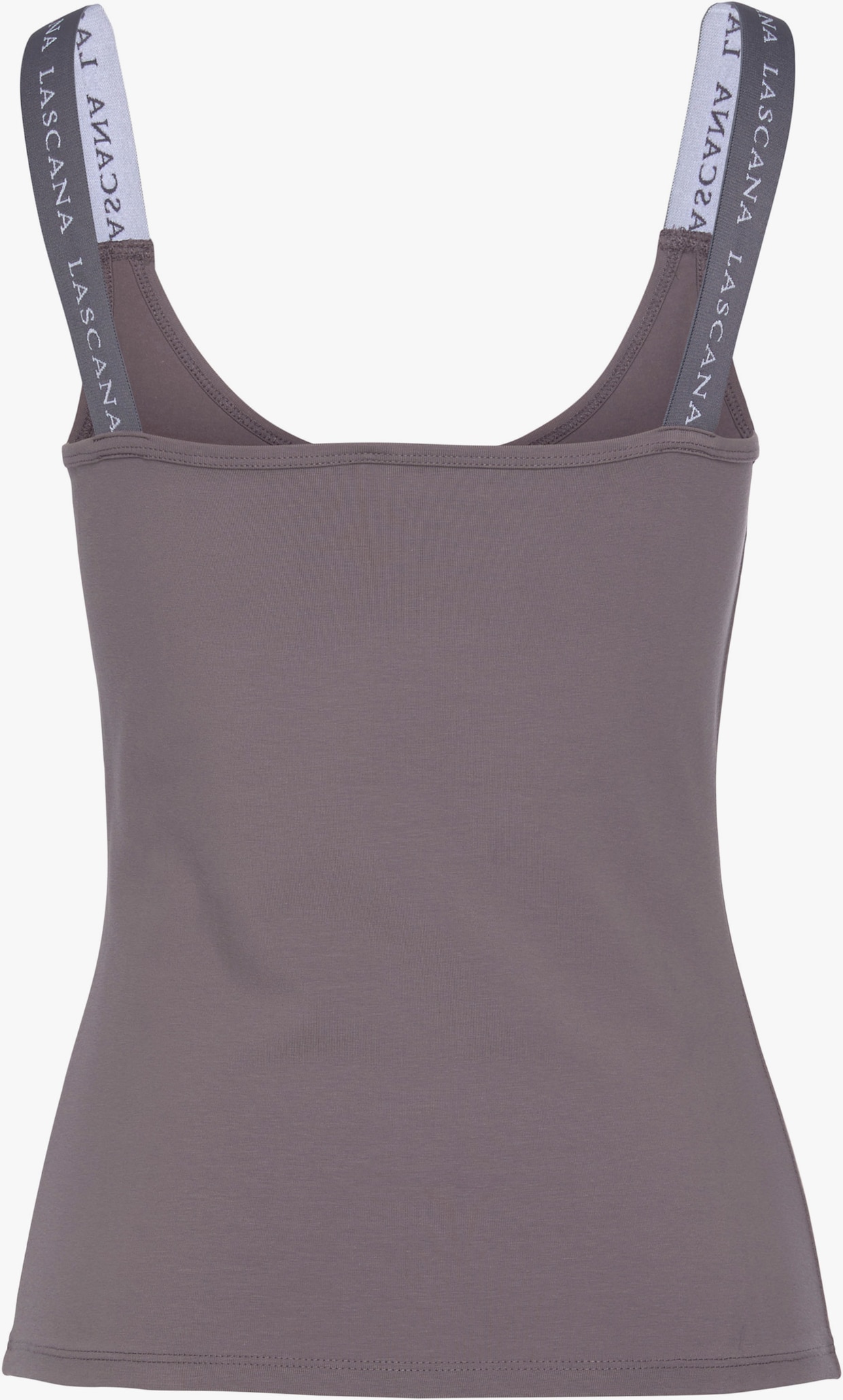 LASCANA ACTIVE Functioneel shirt - steen