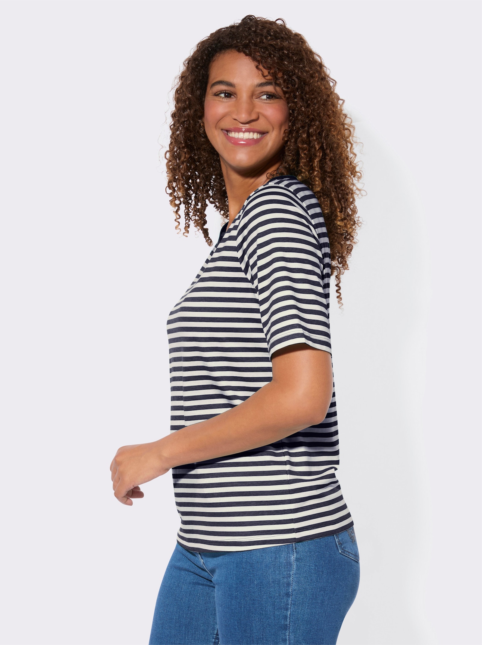 Shirt-Set mit kurzen Ärmeln - marine
