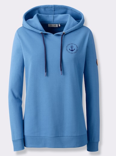 Sweatshirt - mittelblau