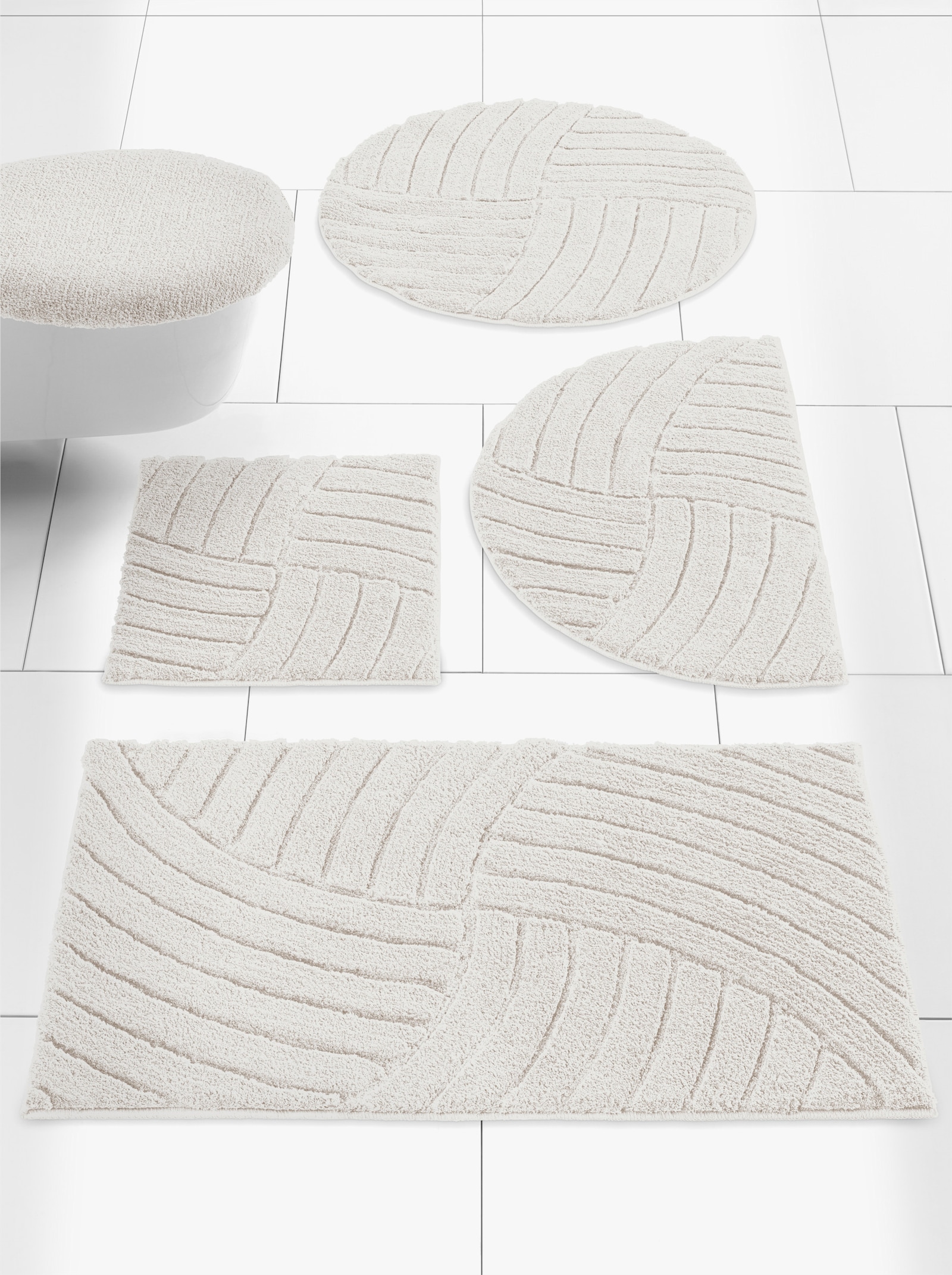 heine home Badematte - weiß