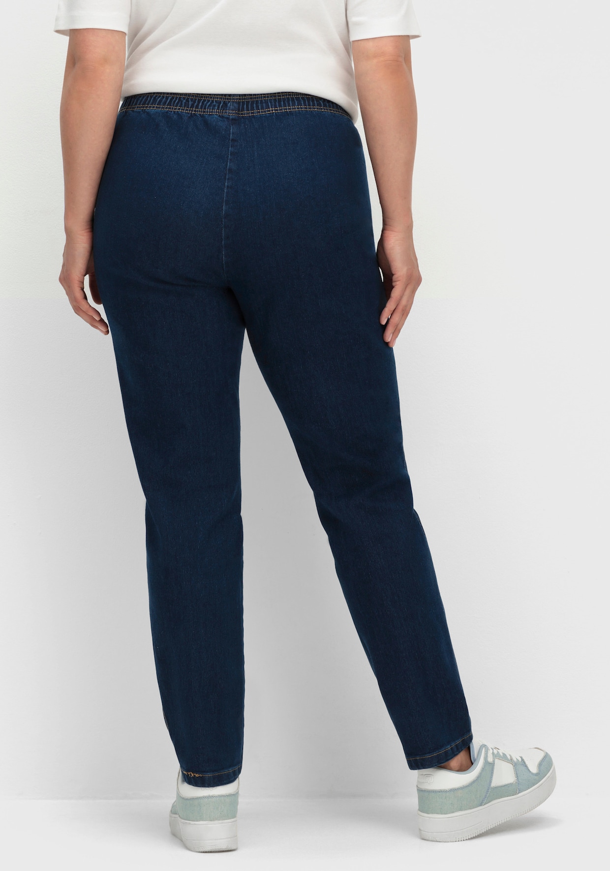 Schlupfjeans schmal geschnitten - dark blue
