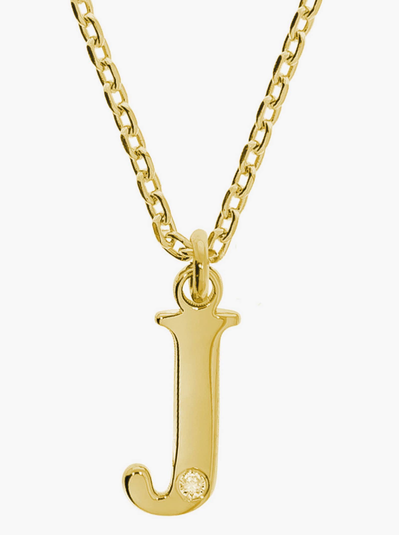 Anhänger mit Kette - Silber vergoldet 925