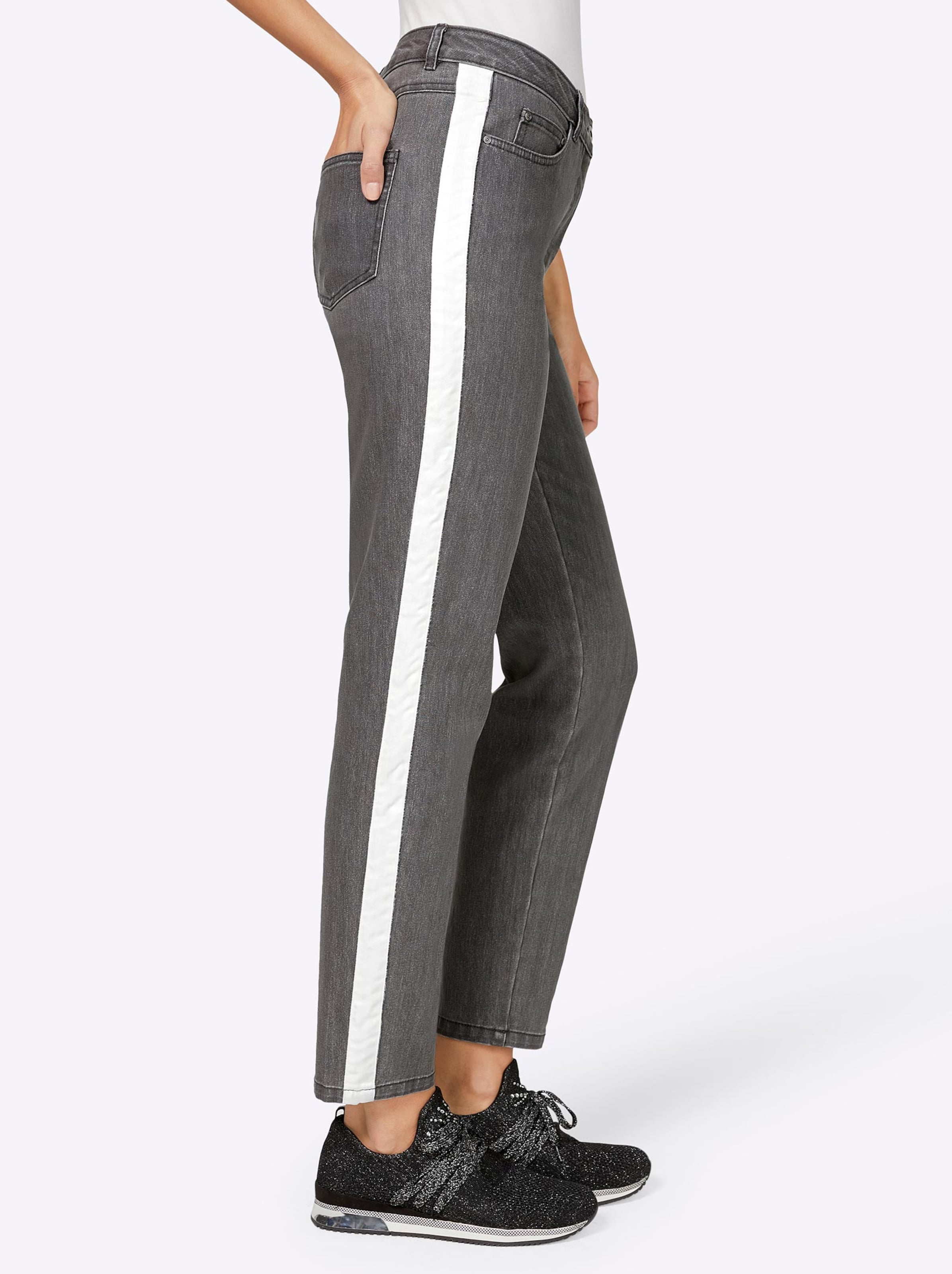 Damenmode Jeans Jeans in grey-denim Damenmode Jeans Jeans in grey-denim