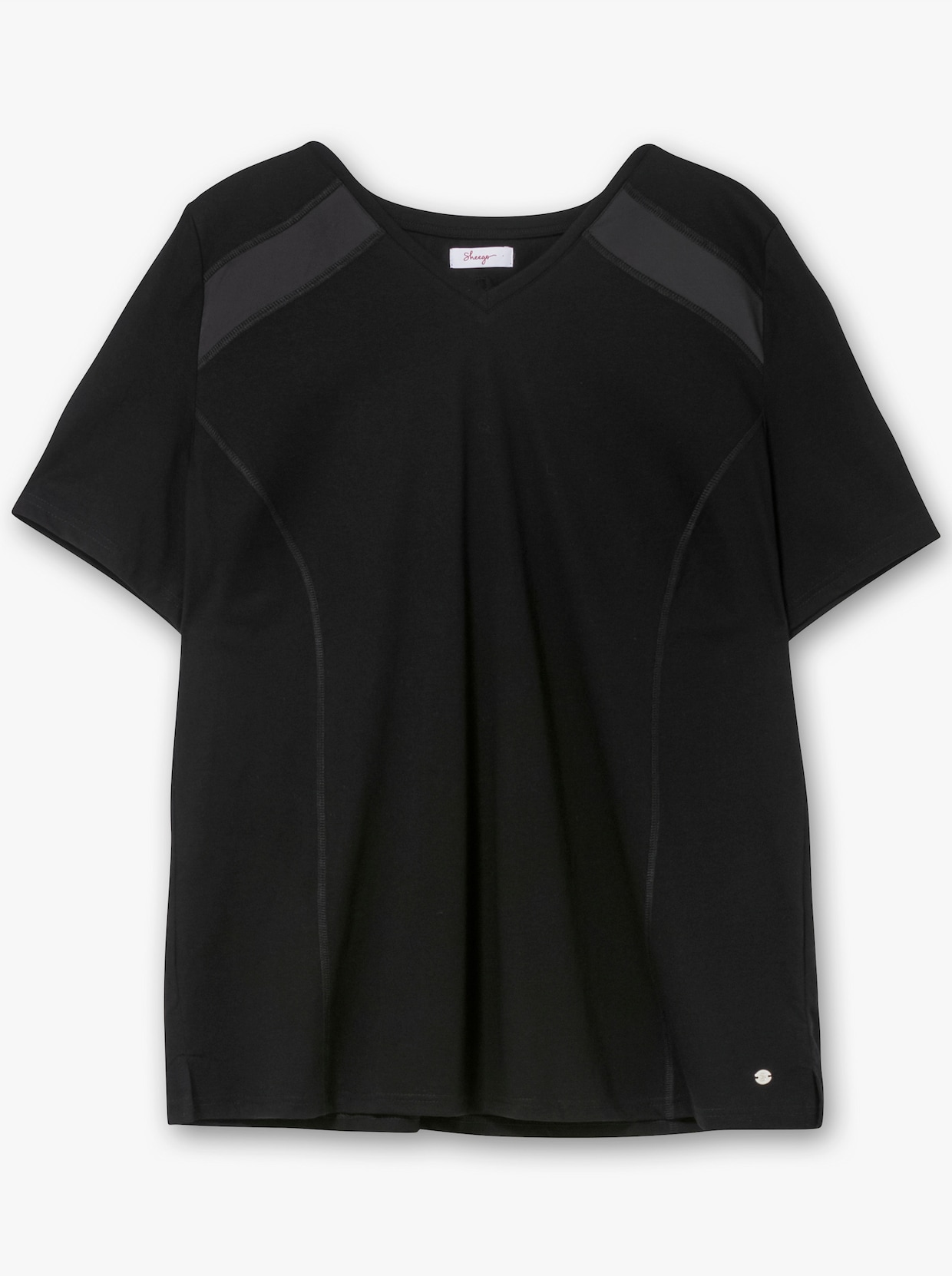 sheego Functioneel shirt - zwart