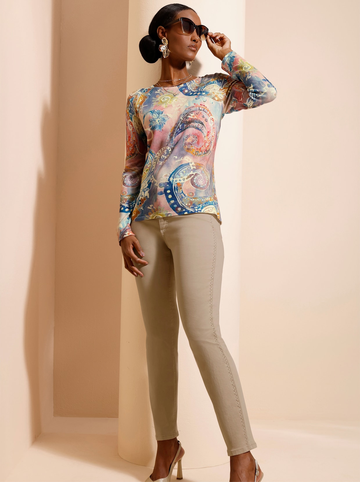 Ascari Jeans im 5-Pocket-Style - beige