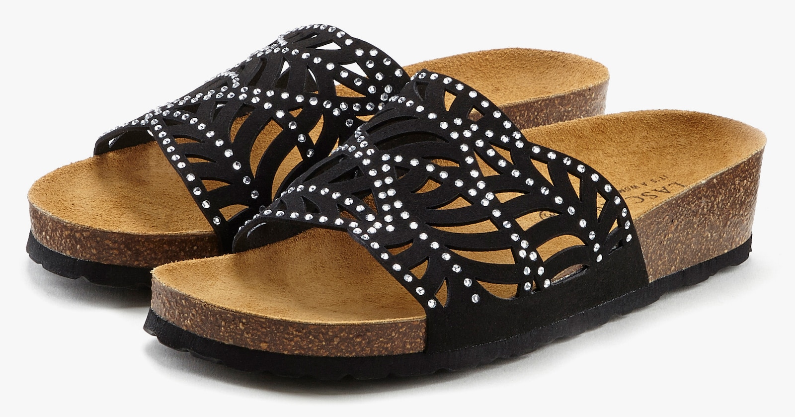 LASCANA Pantolette - schwarz