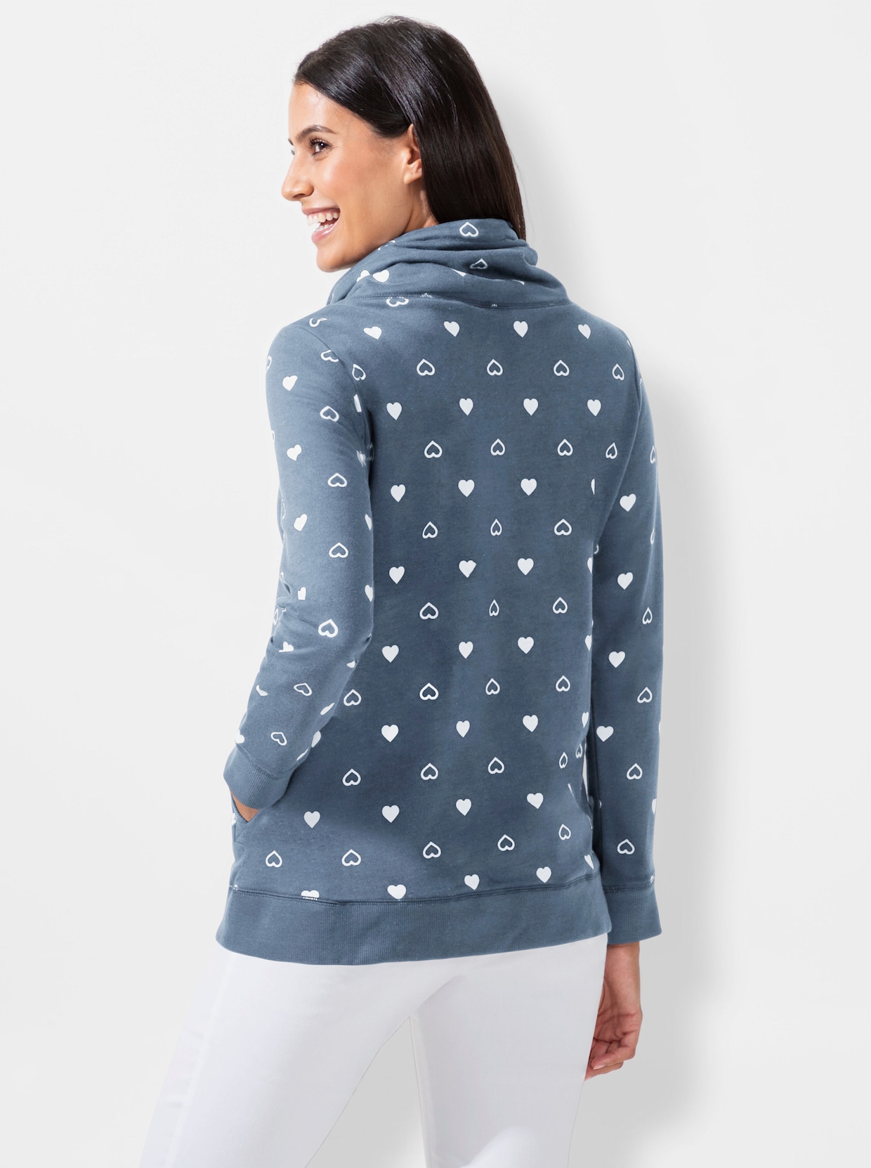 Sweatshirt - hellblau