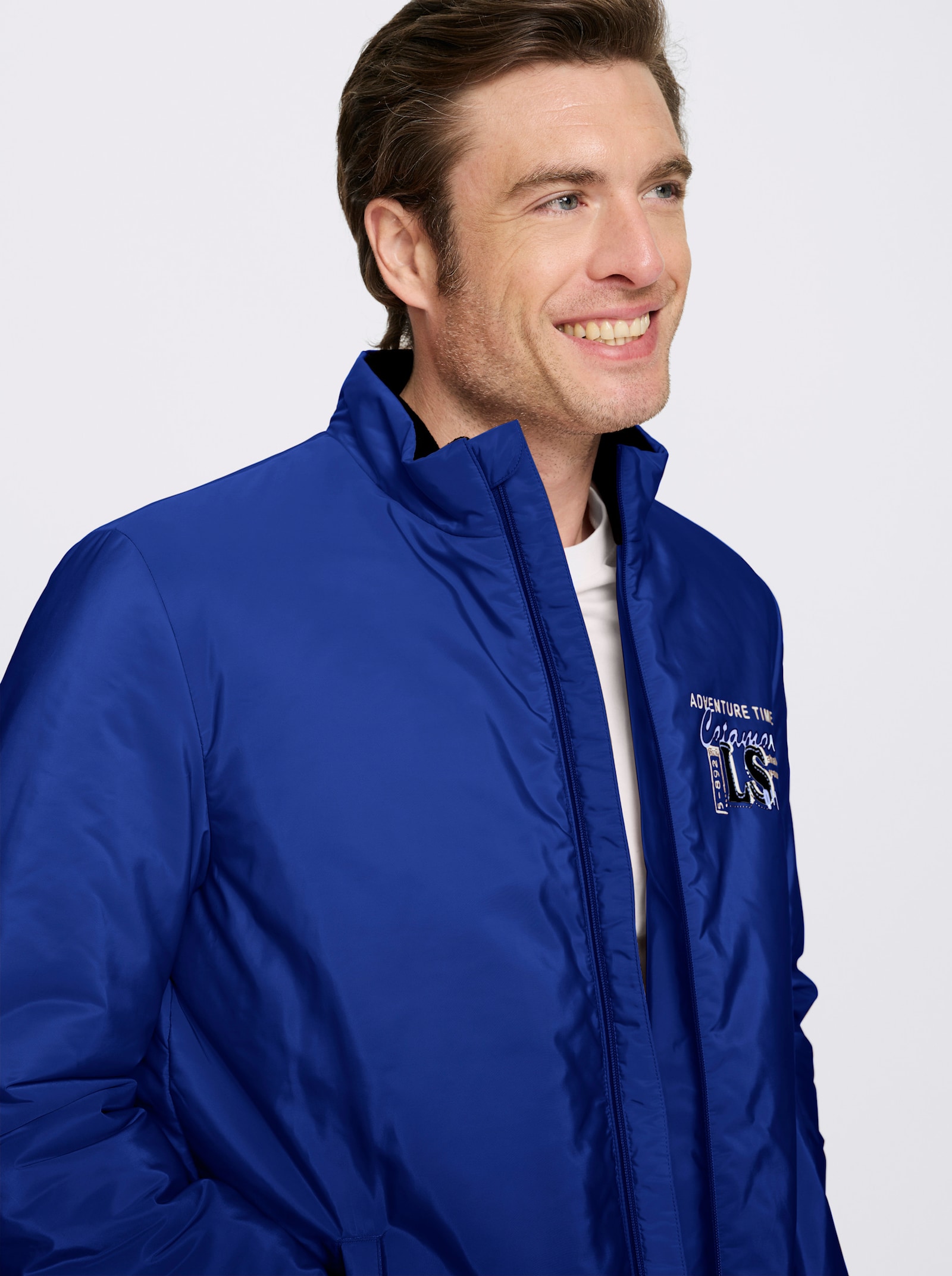 Catamaran Longjacke mit Farbverlauf, für kalte Tage - royalblau