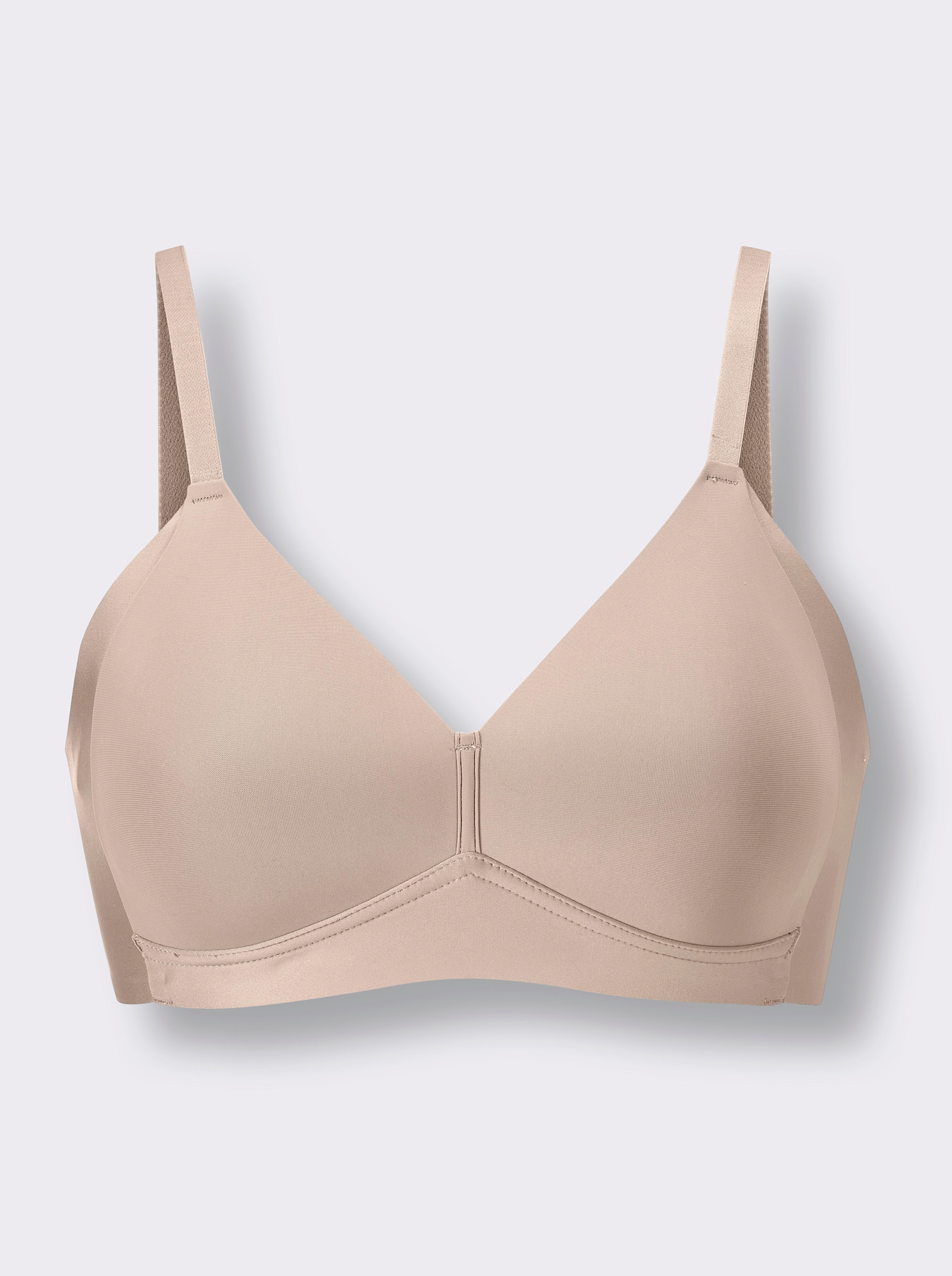 Naturana T-shirtbeha zonder beugel - ivoorkleur
