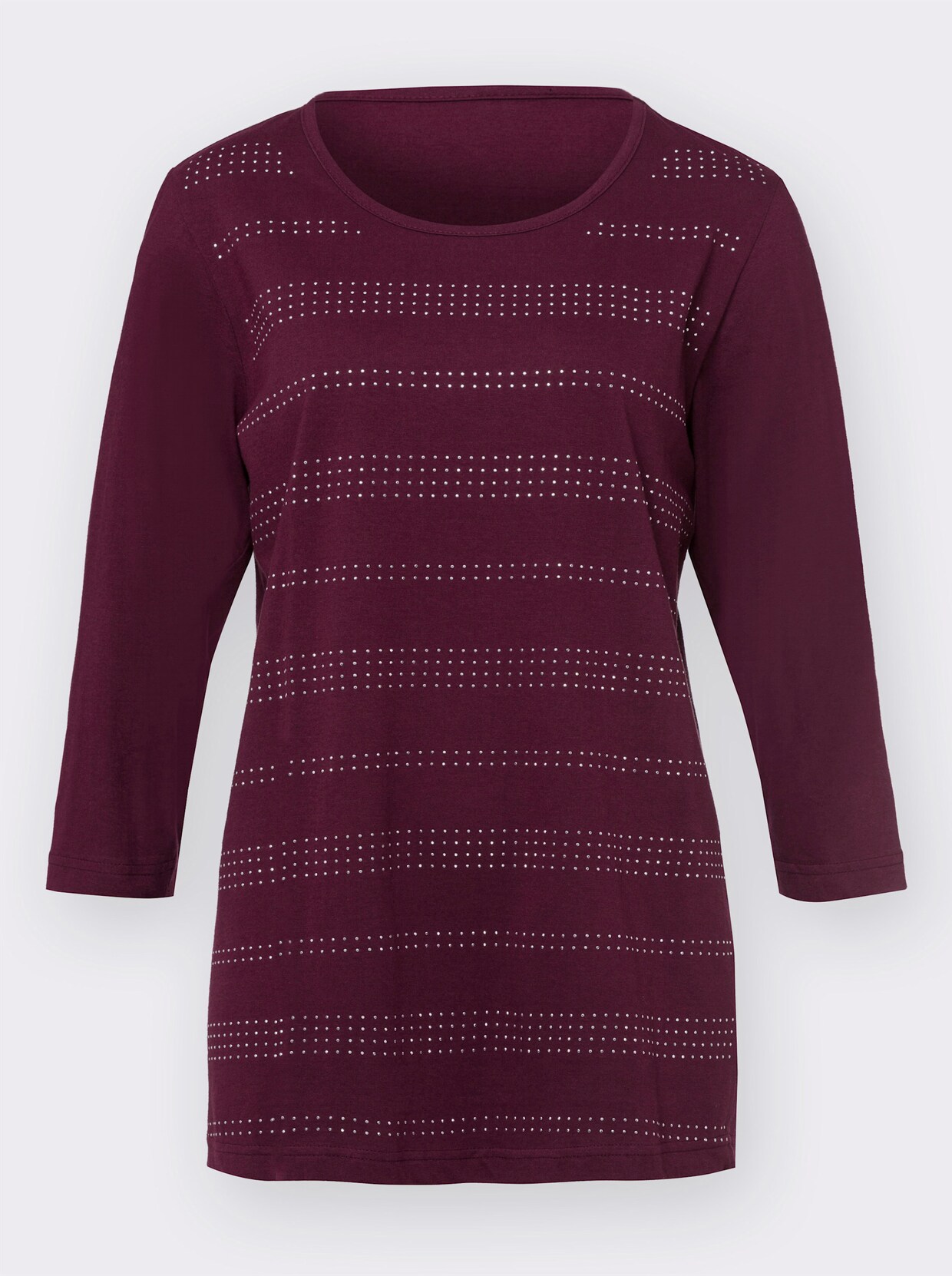 Lang shirt - bordeaux
