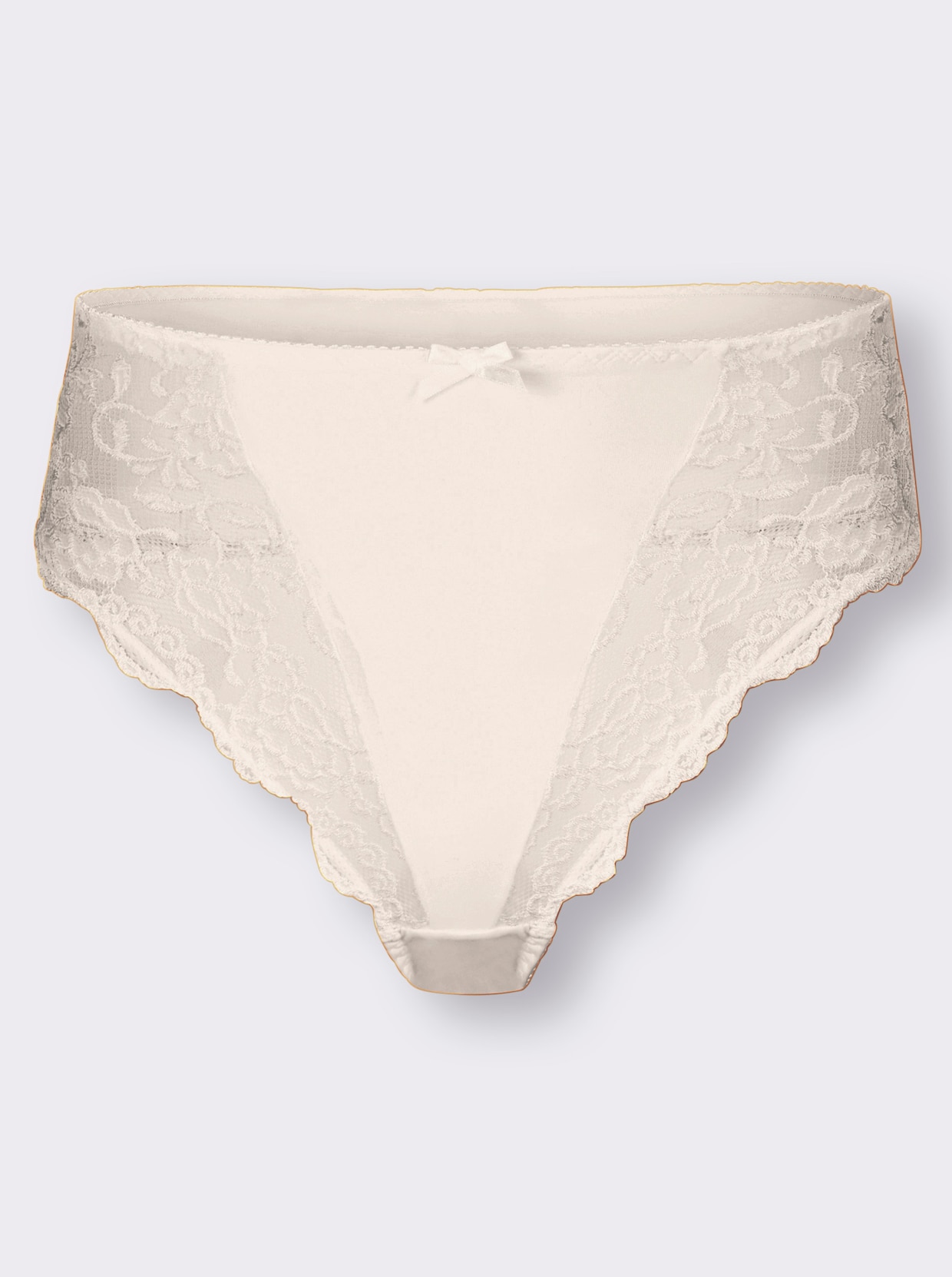 Sassa Slip - blanc + couleur poudre