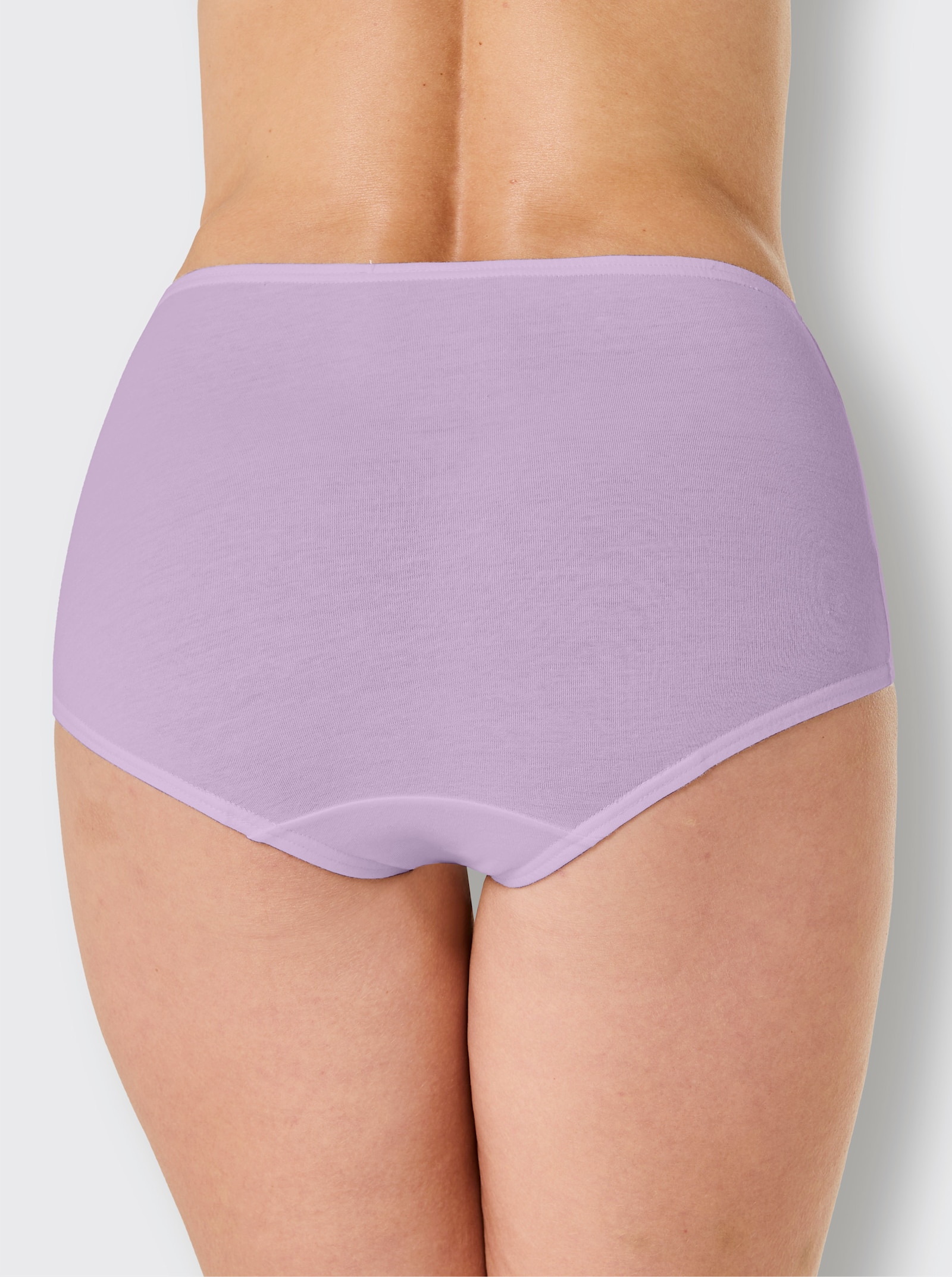 wäschepur Tailleslip - 2x lichtblauw + 2x vanille + 2x lila