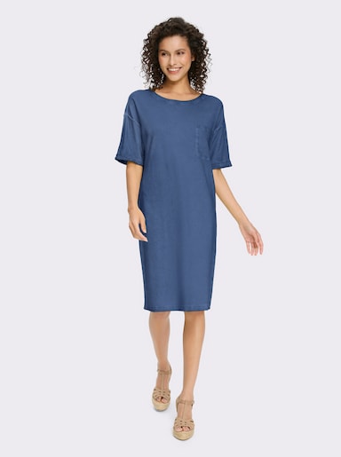 heine Jerseykleid - jeansblau