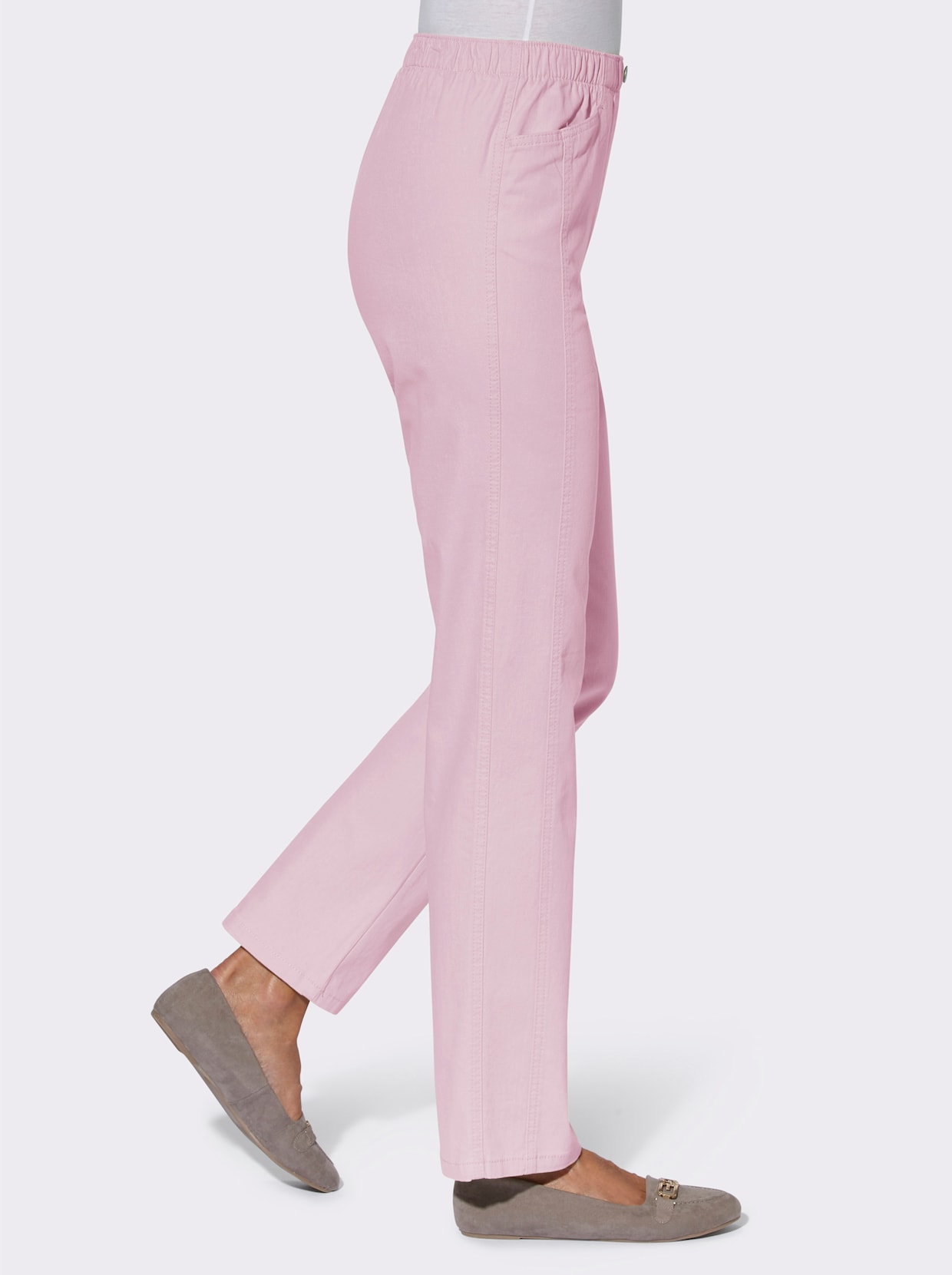 Comfortjeans - roze