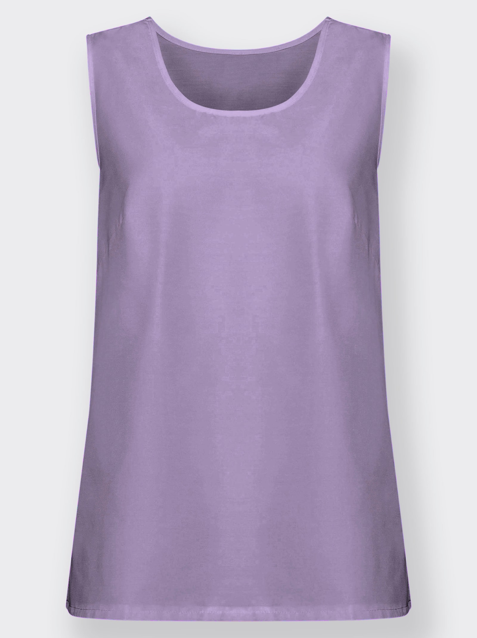 Trägertop mit Seitenschlitzen - flieder
