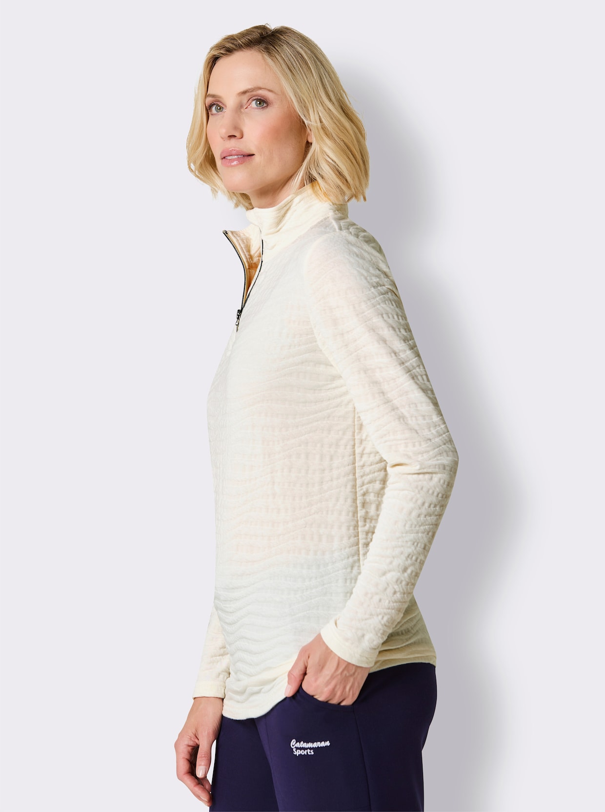 Catamaran Sports Sweatshirt - champagner