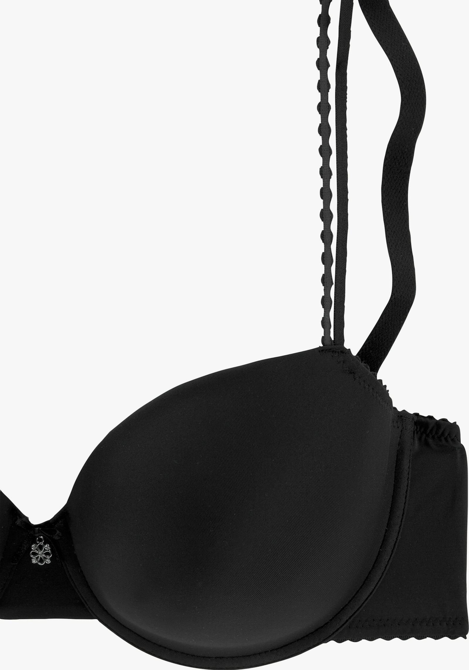 LASCANA Push-up-BH - schwarz