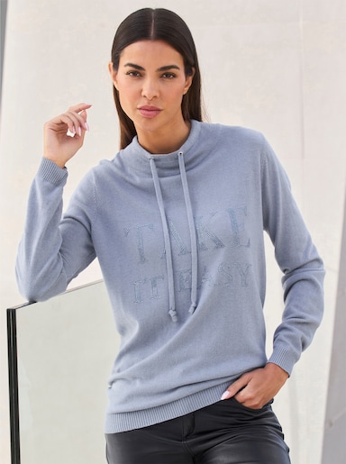 heine Pullover - taubenblau