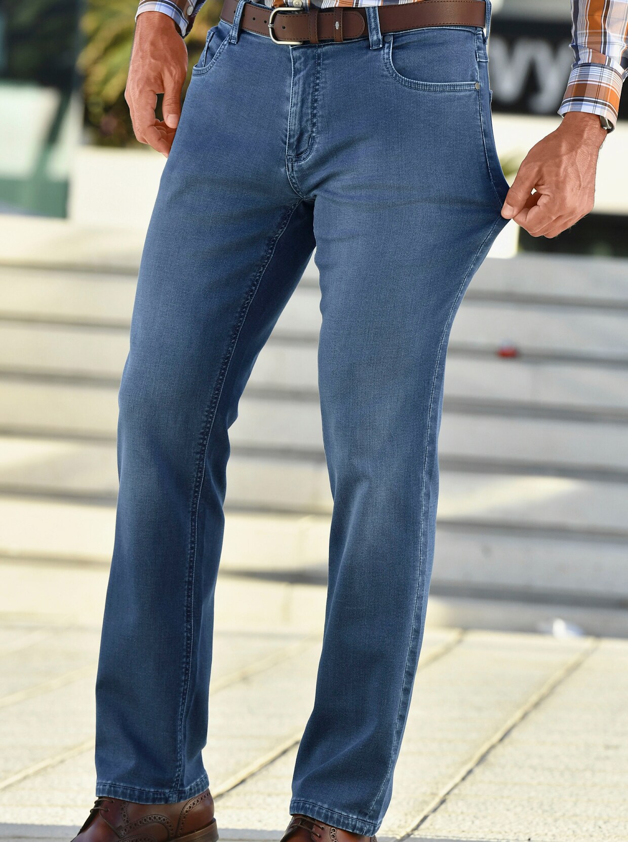 Marco Donati Jeans - blue-stone-washed