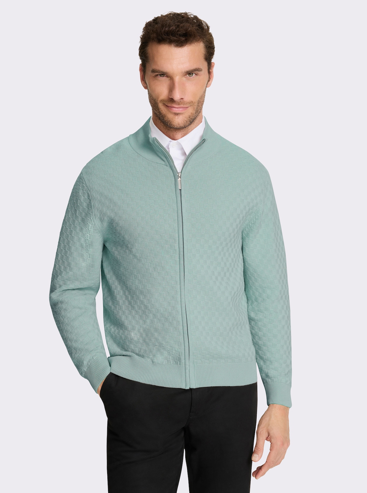 Marco Donati Strickjacke - kalkmint