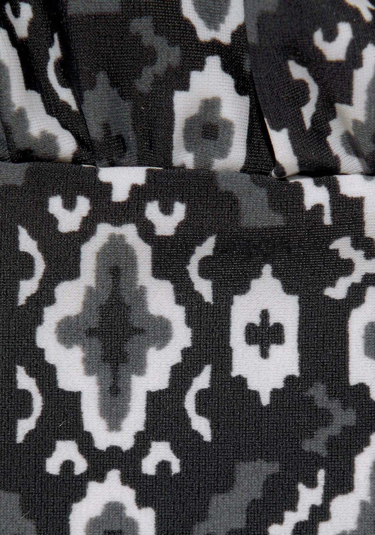 LASCANA Oversized tankini - zwart geprint