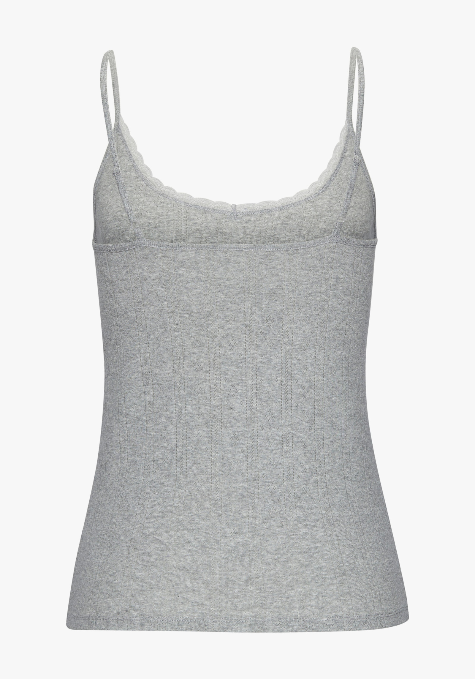 Vivance Unterhemd - grau meliert, creme