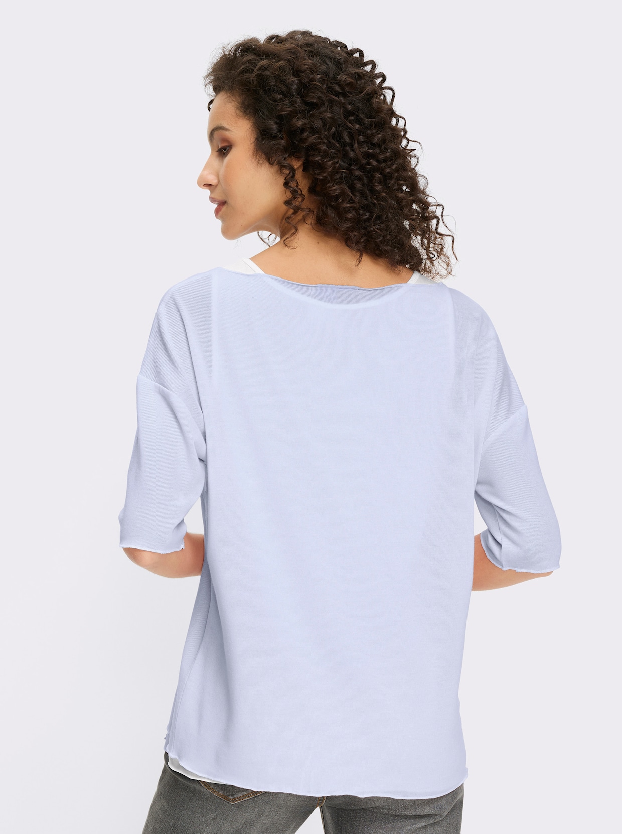 heine 2-in-1-Shirt - hellblau